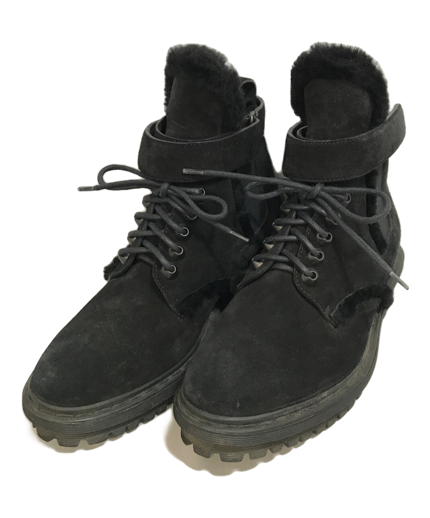 中古・古着通販】BALENCIAGA (バレンシアガ) ショートムートンブーツ 