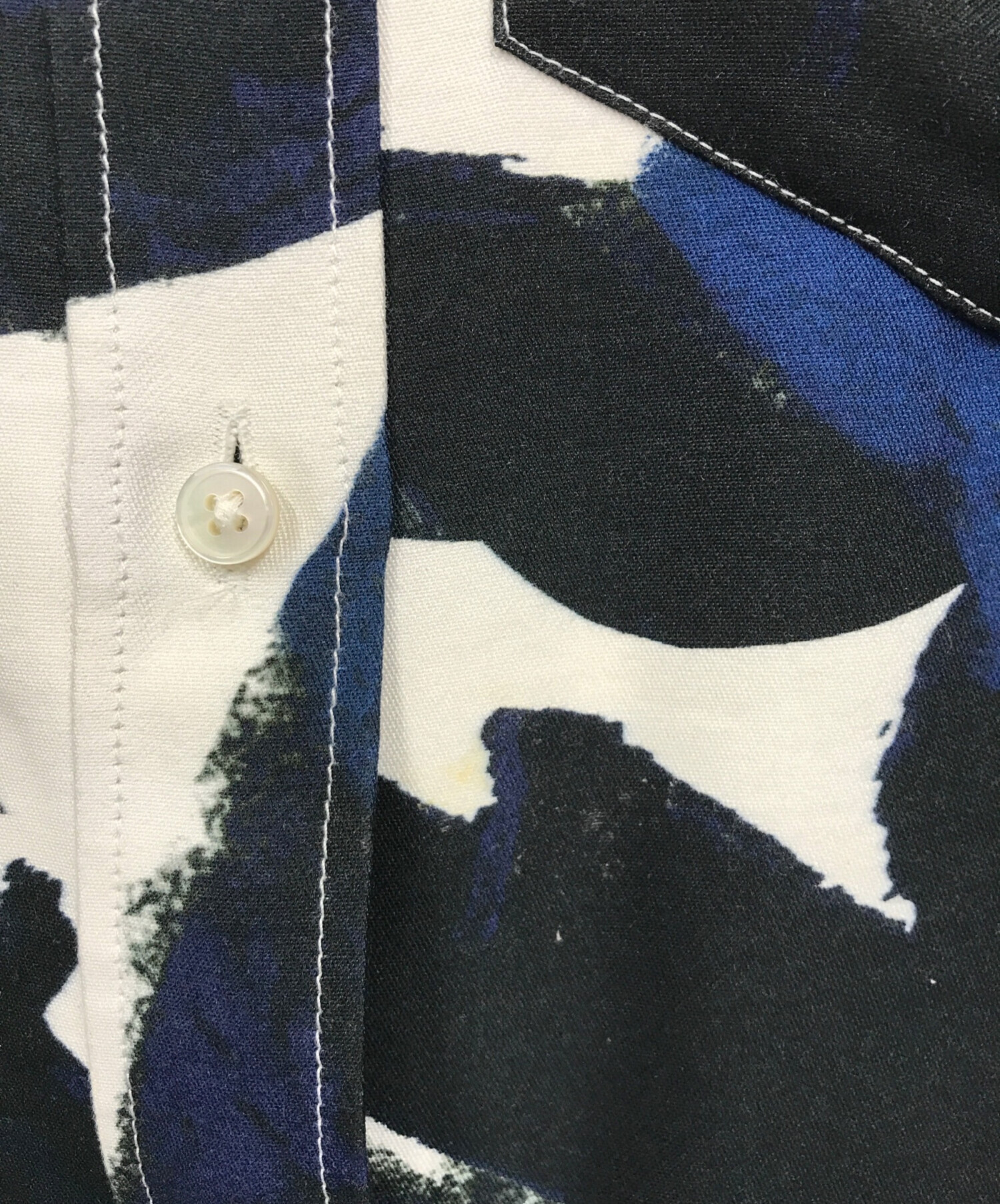 中古・古着通販】JIL SANDER (ジルサンダー) レーヨンシルク総柄バンド 