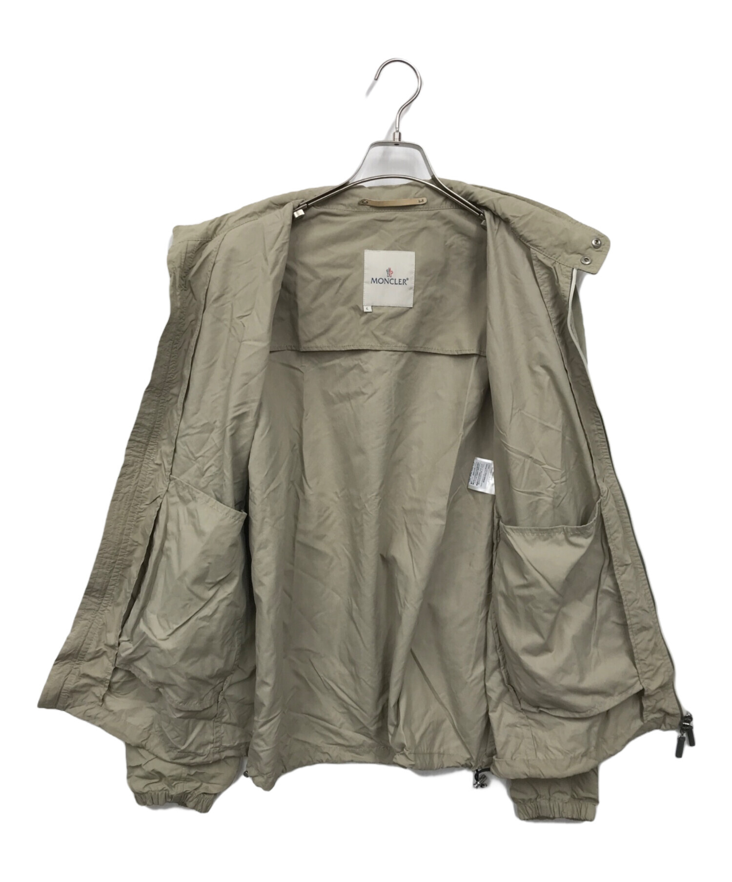 中古・古着通販】MONCLER (モンクレール) ジップアップジャケット 