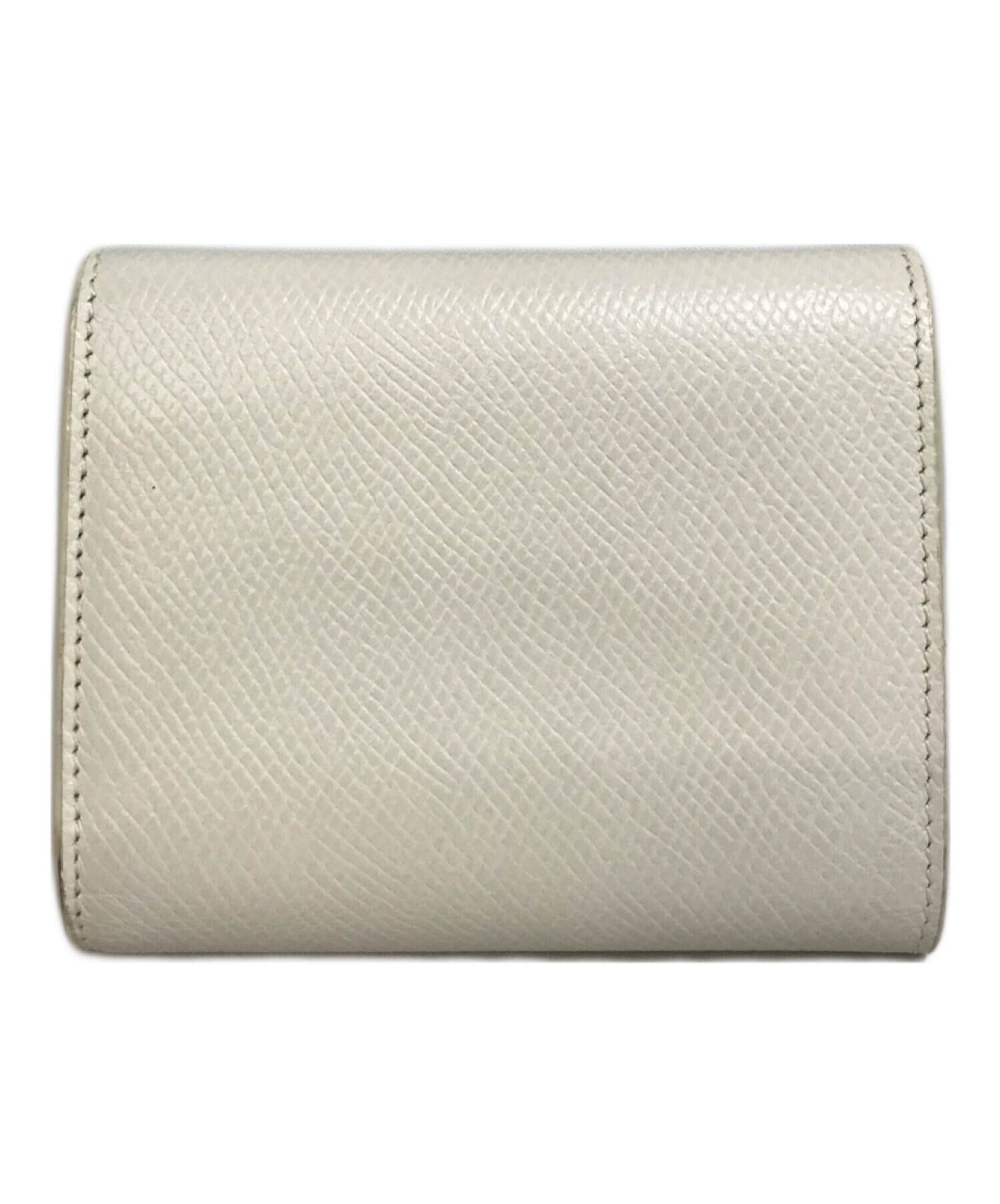 ✨未使用展示品・箱付き✨　CELINE ミニ財布　スモールトリフォールド　白色 中古・古着通販】CELINE (セリーヌ) スモール トリフォールド