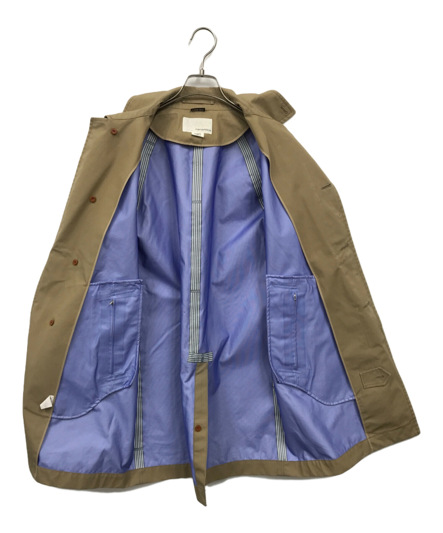 中古・古着通販】nanamica (ナナミカ) GORE-TEX ステンカラーコート