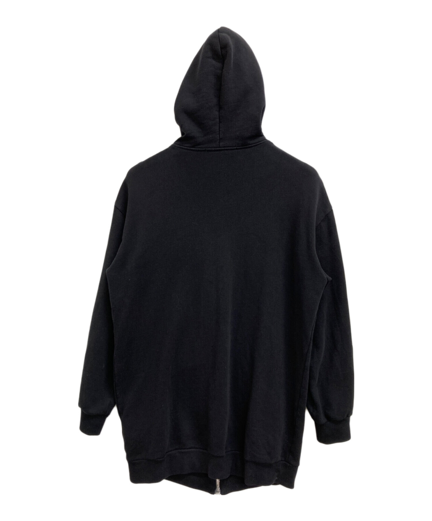 【新品】MSGM（エムエスジイエム）バックロゴ パーカー XSサイズ MSGM（エムエスジーエム） パーカー プルオーバー スウェット