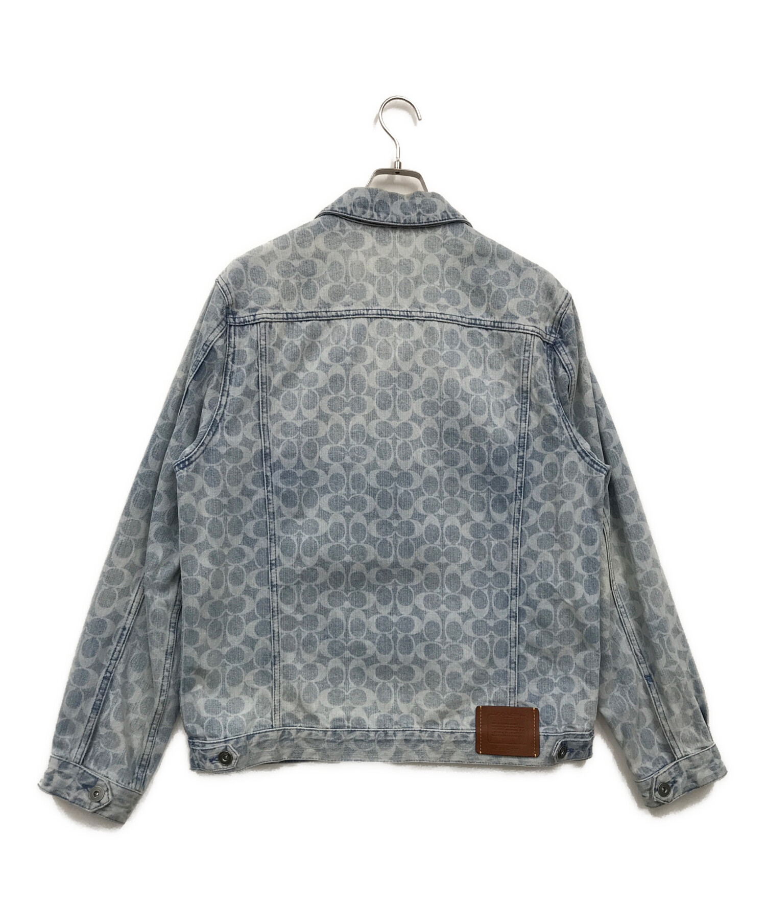 中古・古着通販】COACH (コーチ) デニムジャケット ブルー サイズ:L