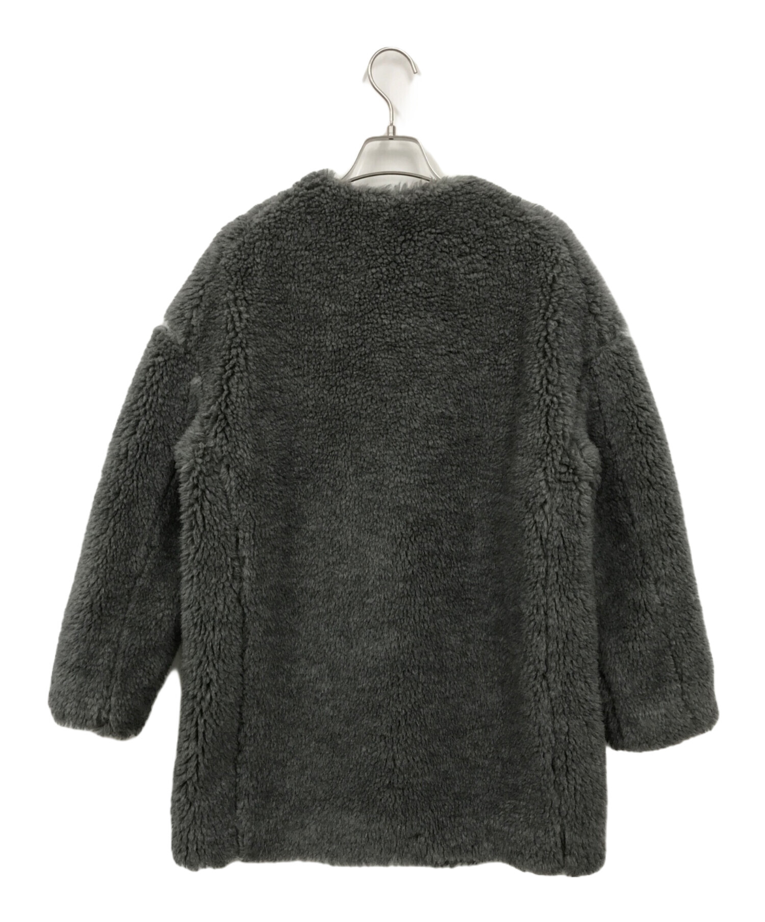 TICCA ウールファーポンチョ グレー TICCA（ティッカ）の「TICCA WOOL