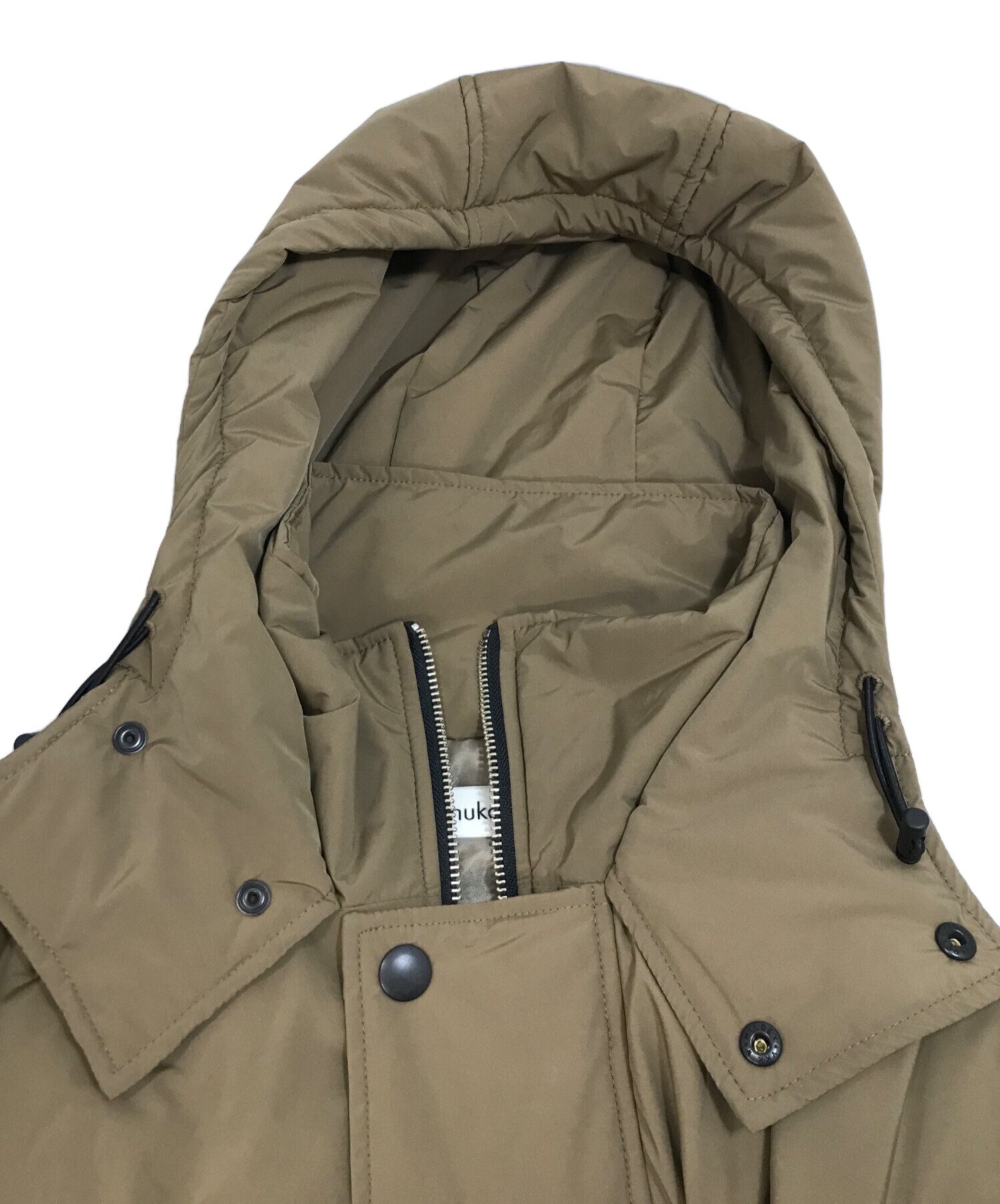 中古・古着通販】anuke (アンヌーク) 中綿コート ブラウン サイズ:36