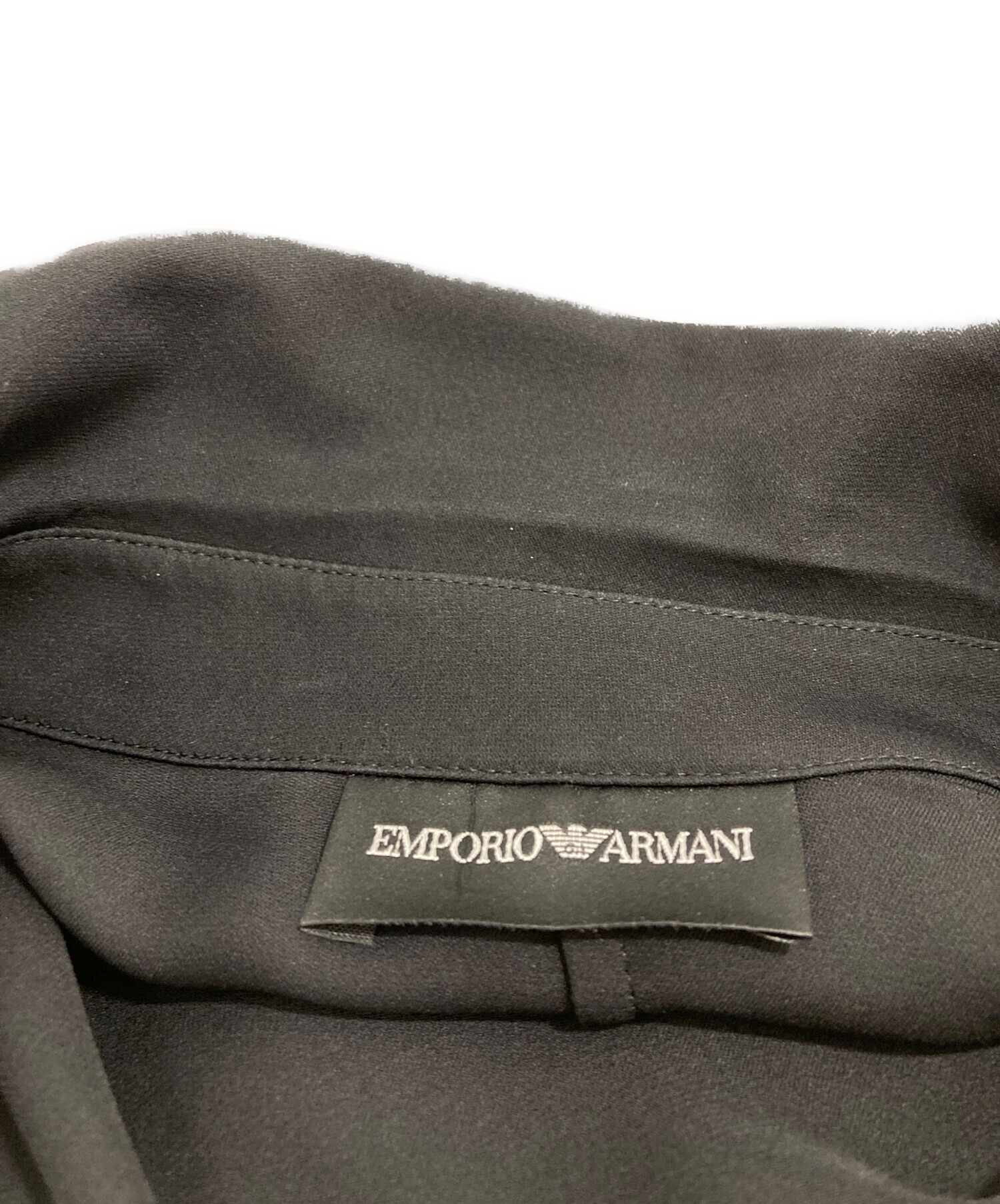 中古・古着通販】EMPORIO ARMANI (エンポリオアルマーニ) シアーシャツ 