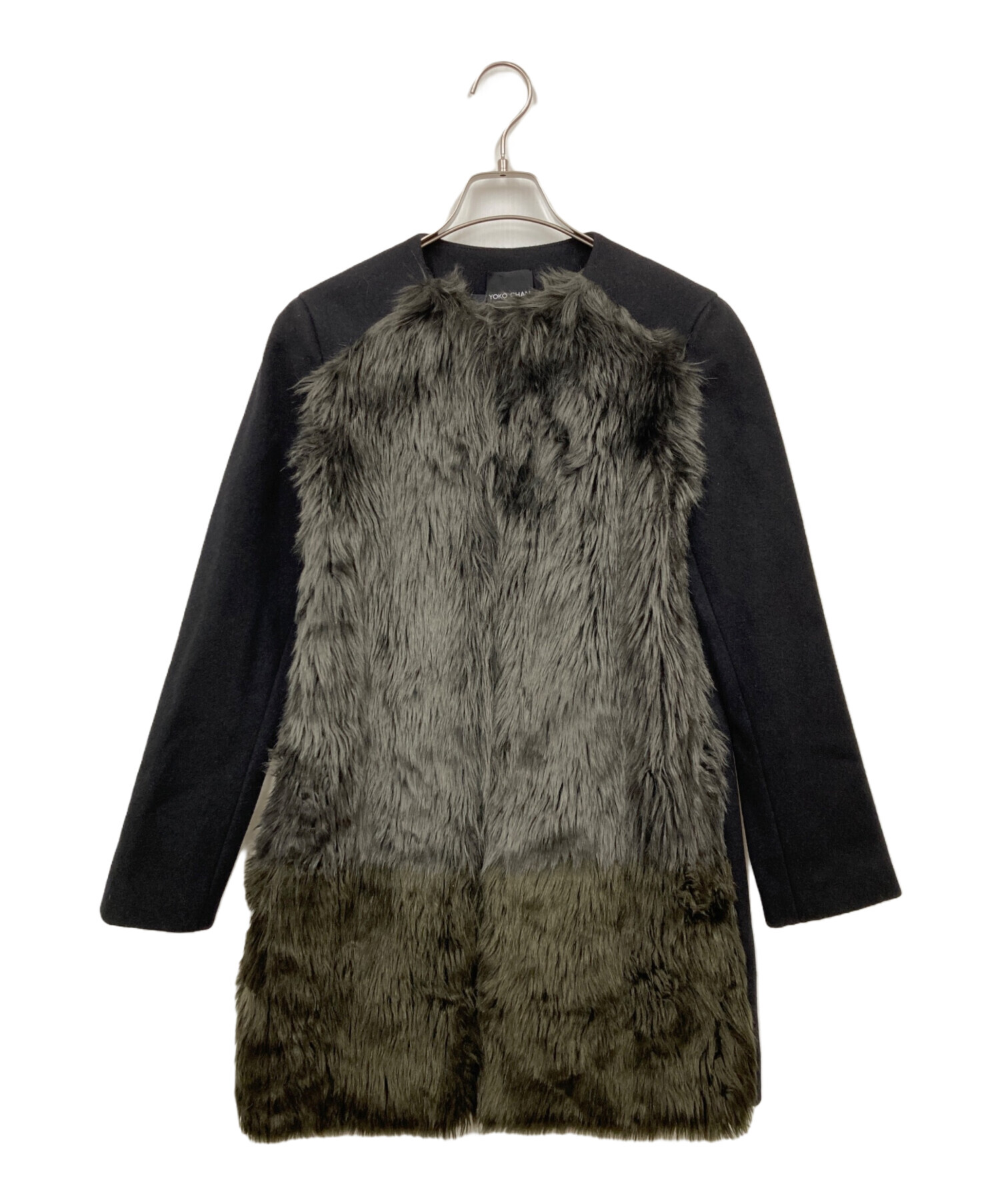 中古・古着通販】YOKO CHAN (ヨーコチャン) フェイクファーノーカラー