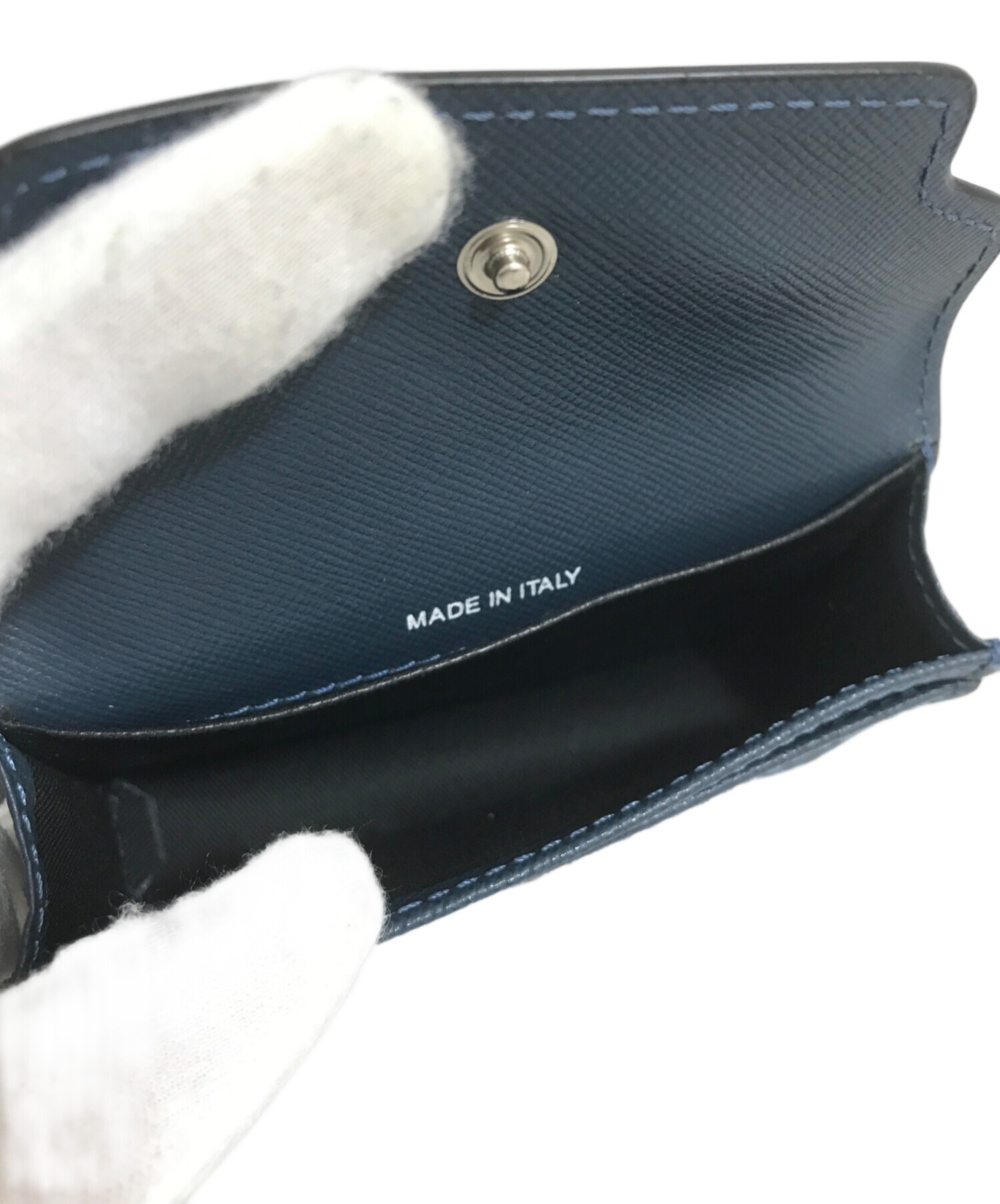 中古・古着通販】MARNI (マルニ) サフィアーノレザーカードケース 