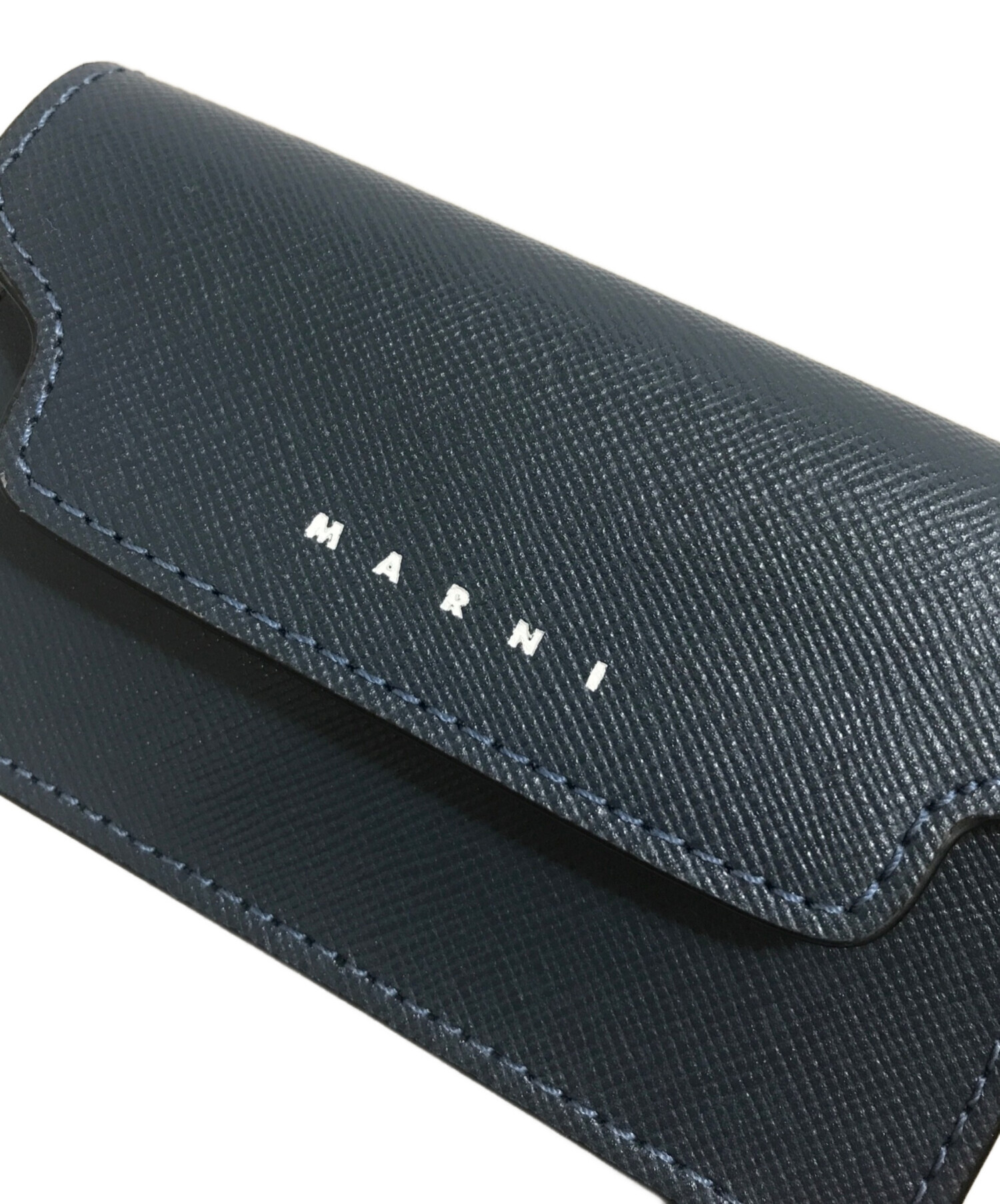 中古・古着通販】MARNI (マルニ) サフィアーノレザーカードケース 