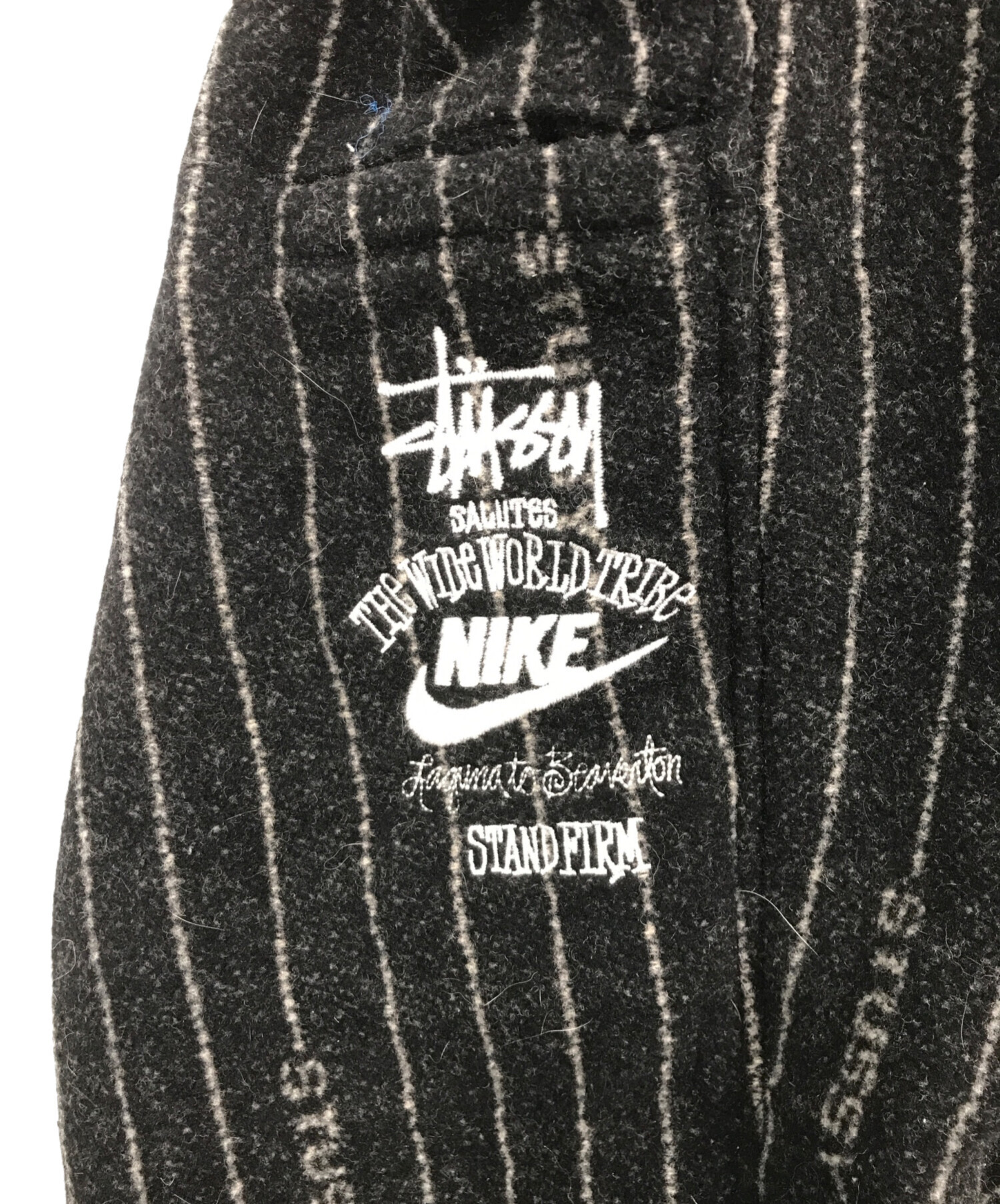 中古・古着通販】NIKE (ナイキ) stussy (ステューシー) Stripe Wool