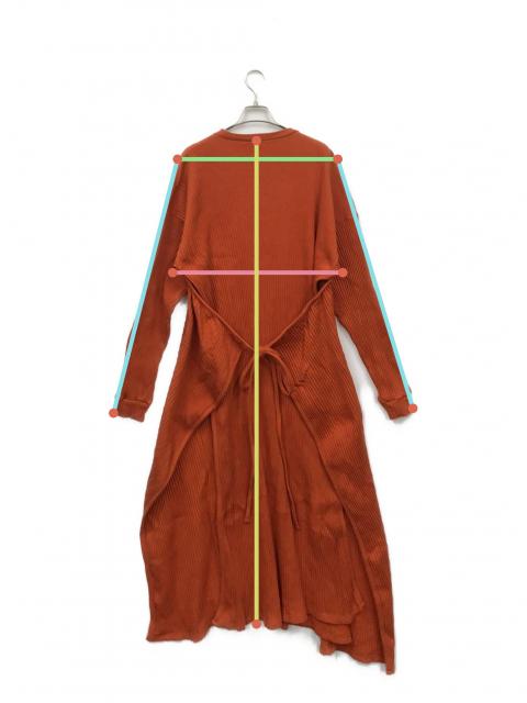 中古・古着通販】BASERANGE (ベースレンジ) ワンピース オレンジ