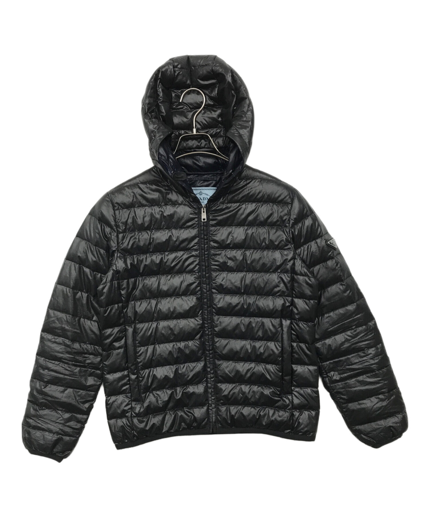 中古・古着通販】PRADA (プラダ) 三角プレートダウンジャケット