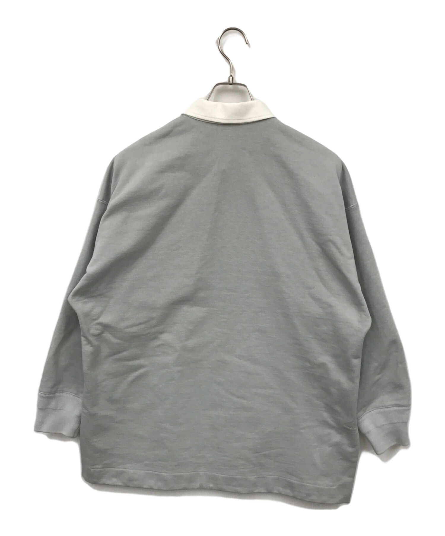 BLAMINK グレー ラガーシャツ 36サイズ 中古・古着通販】BLAMINK (ブラミンク) RESORT コットンラガーシャツ