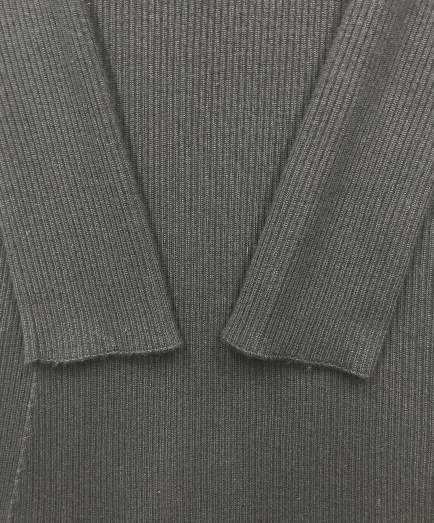 中古・古着通販】BLAMINK (ブラミンク) ニットワンピース ブラック