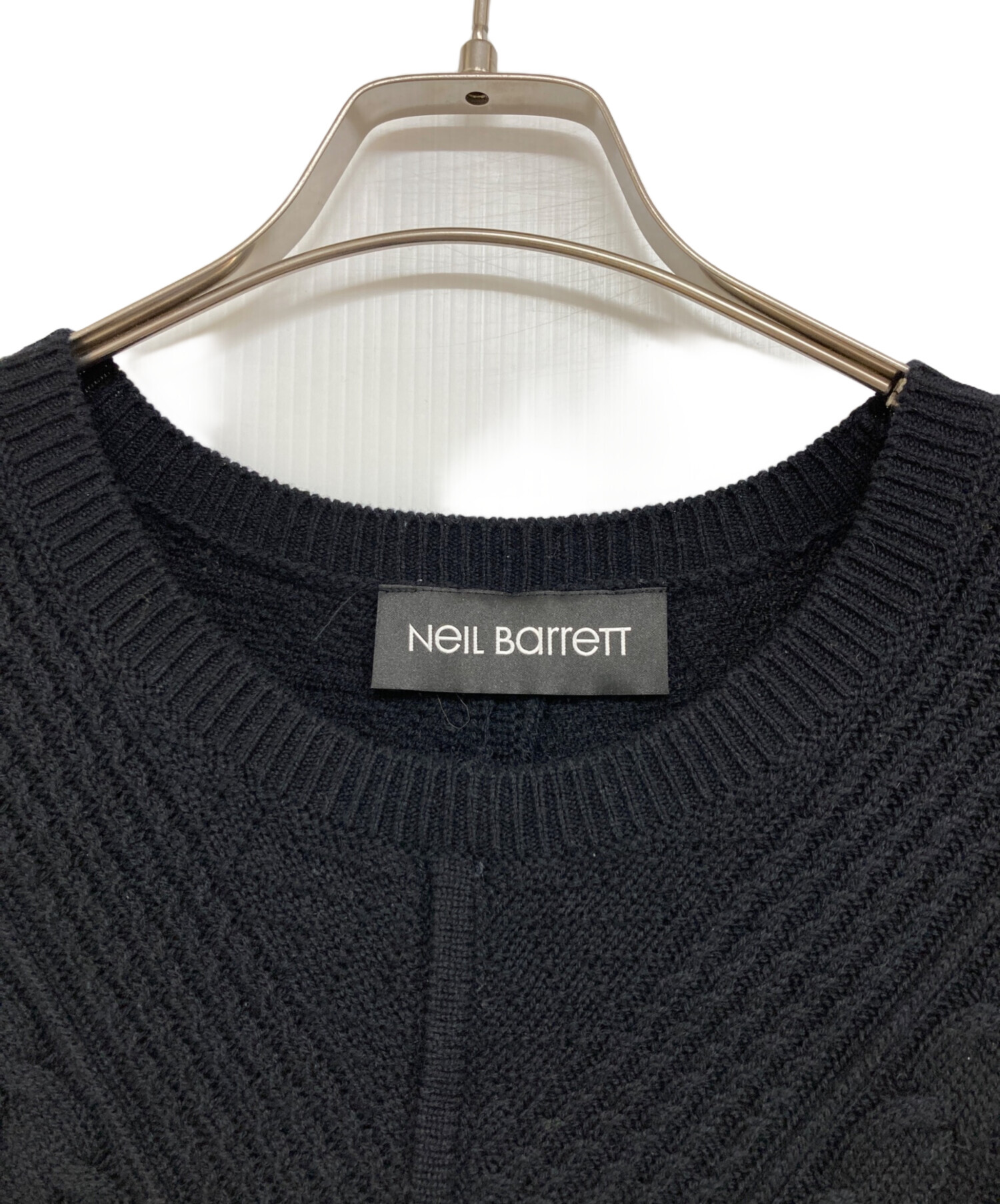 中古・古着通販】NEIL BARRETT (ニールバレット) ケーブルニット