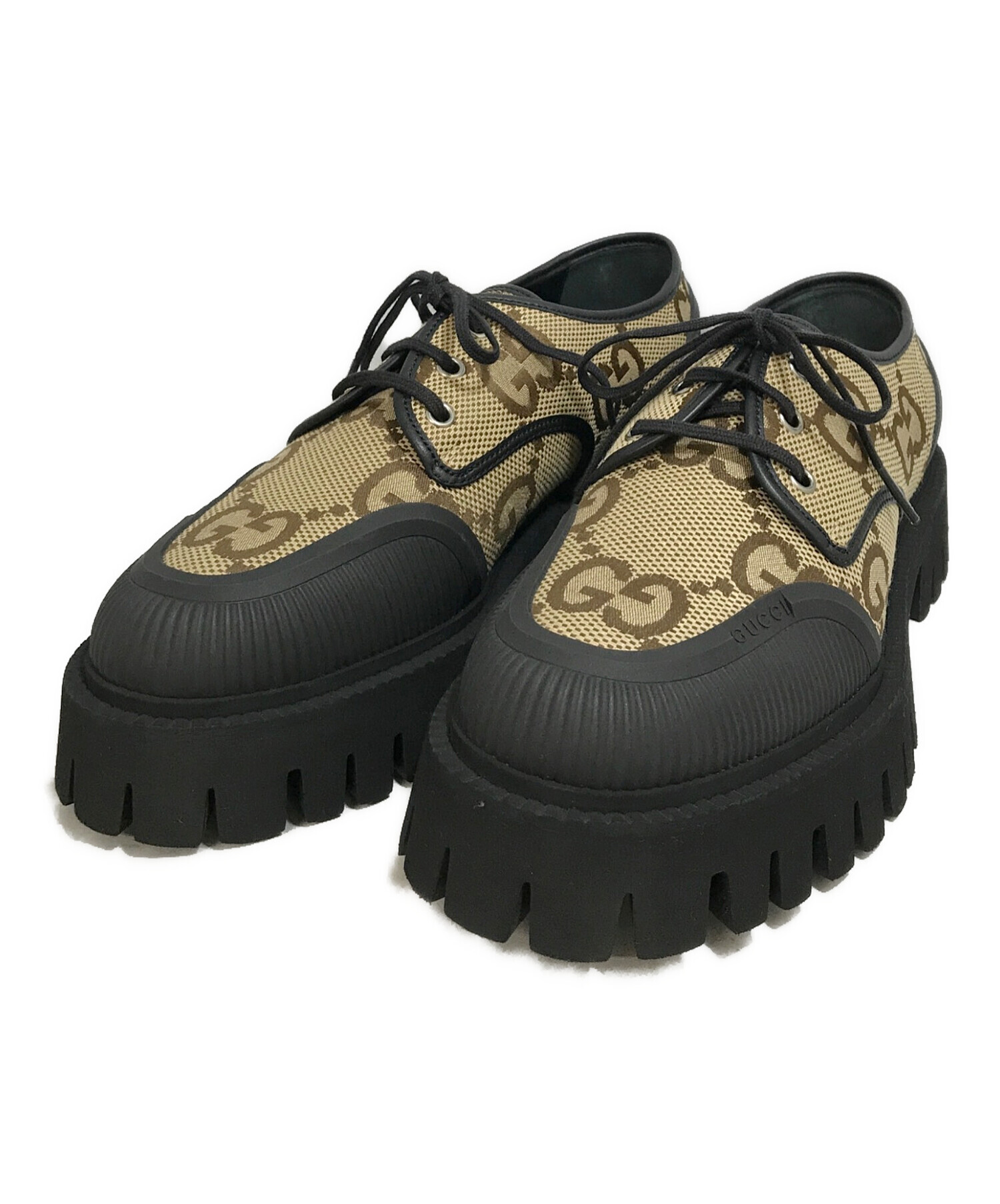 中古・古着通販】GUCCI (グッチ) マキシGGチャンキーソールスニーカー 