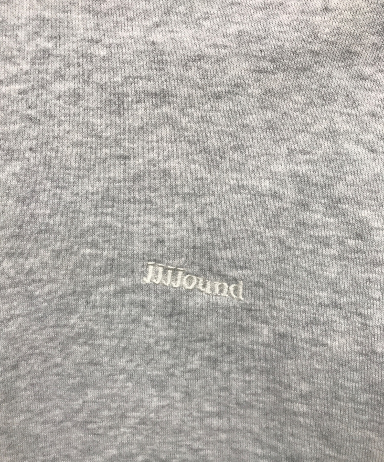 中古・古着通販】JJJJound (ジョウンド) ロゴ刺繍パーカー グレー