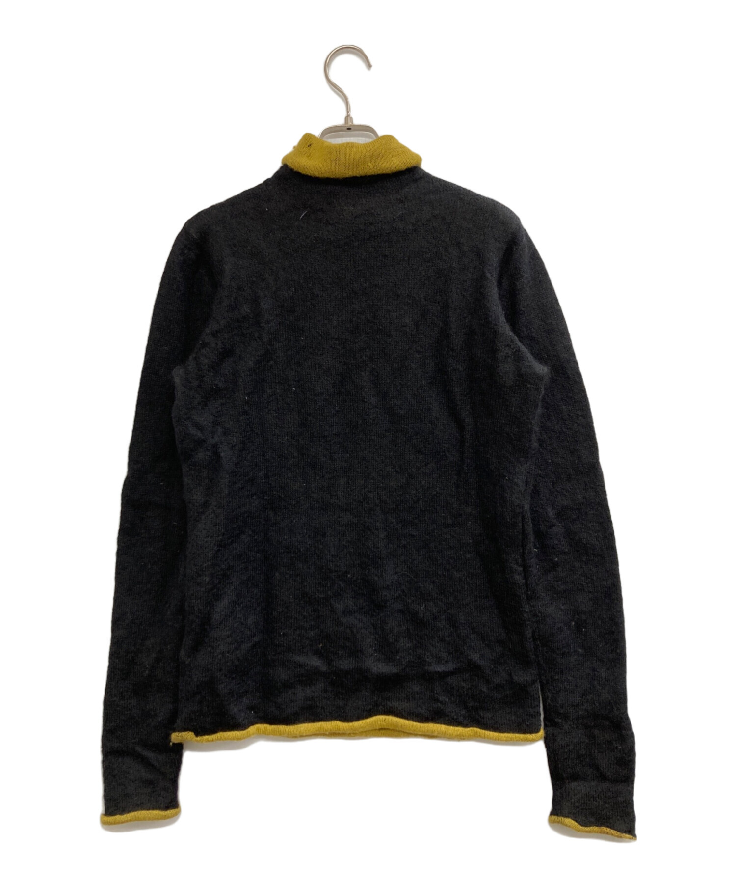 中古・古着通販】HERMES (エルメス) タートルネックニット ブラック 