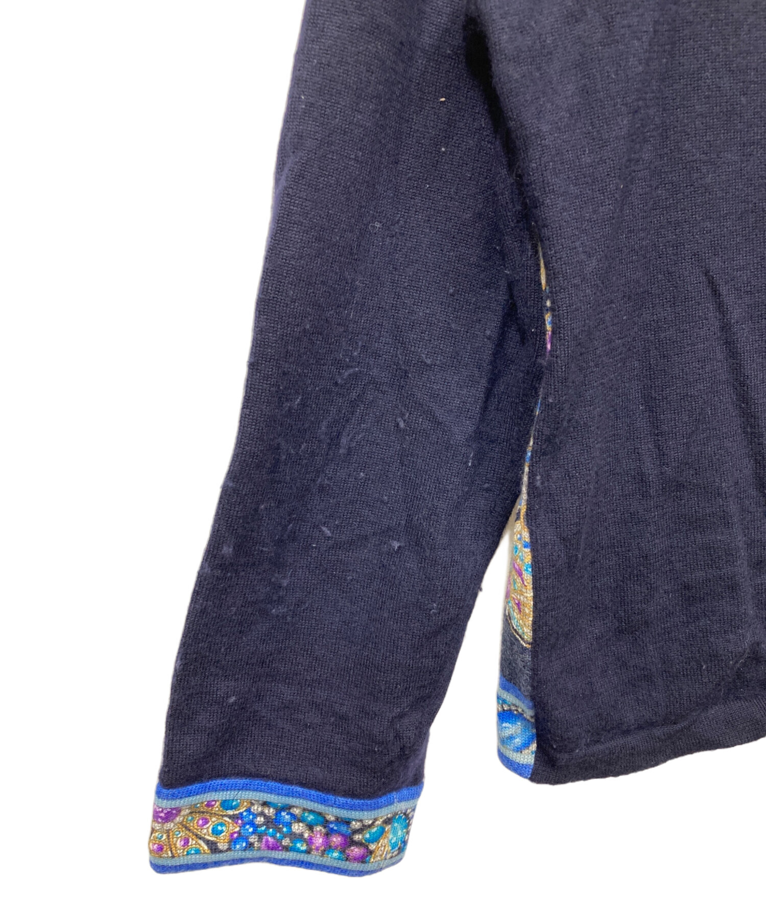 中古・古着通販】LEONARD (レオナール) カシミヤラインストーン