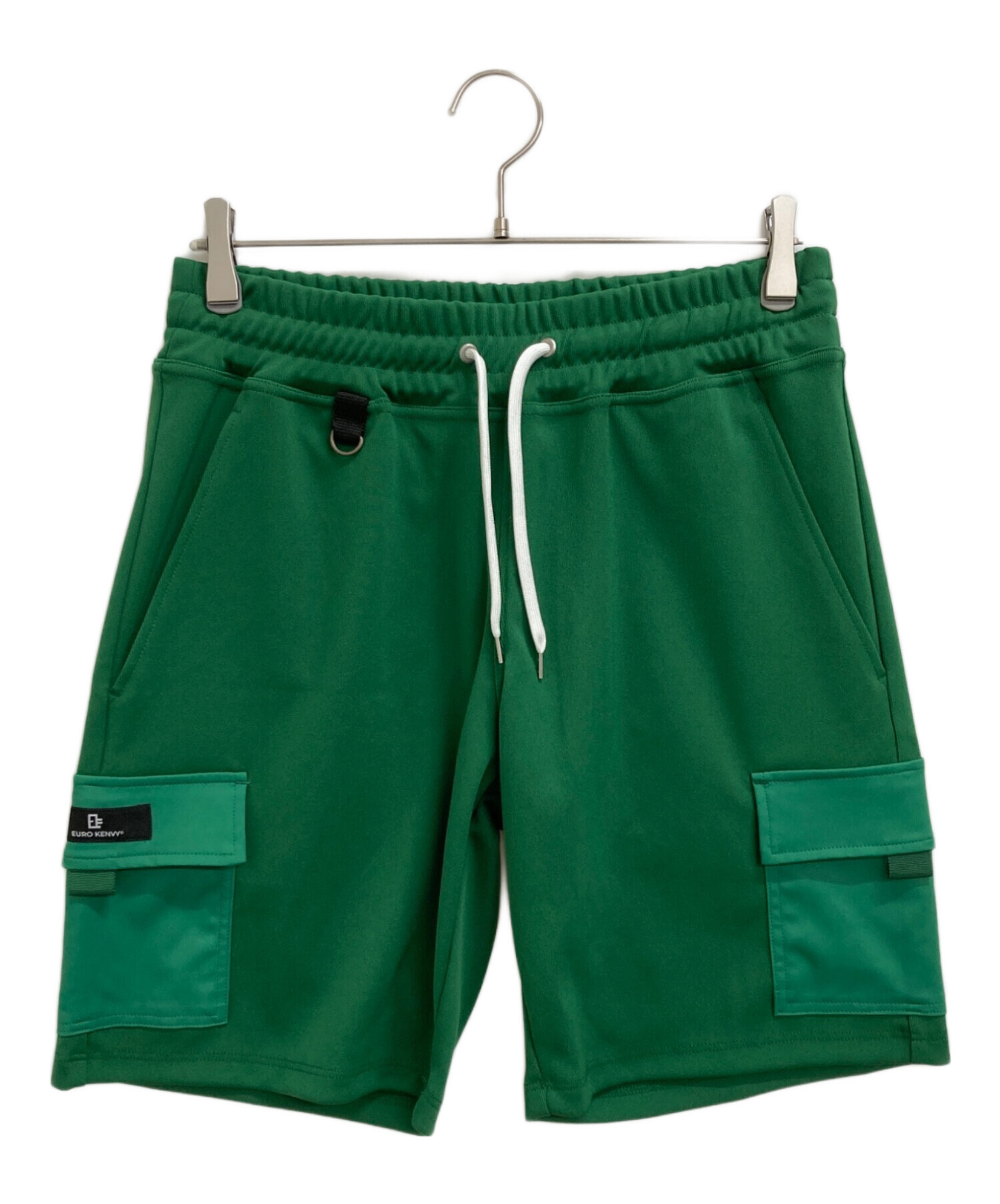 ERKV EUROKENVY ハーフパンツ　グリーン　Lサイズ 中古・古着通販】euro kenvy (ユーロケンヴィー) ハーフパンツ