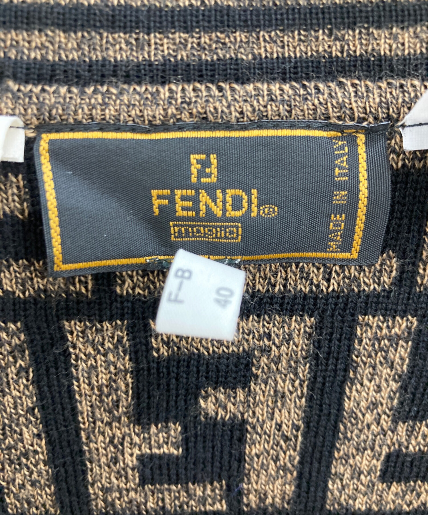 美品✨FENDI フェンディ✨ズッカ柄 カーディガン ボタン刻印 レディース4 楽天市場】FENDI KIDS フェンディ キッズ カーディガン JUG054 AOBG