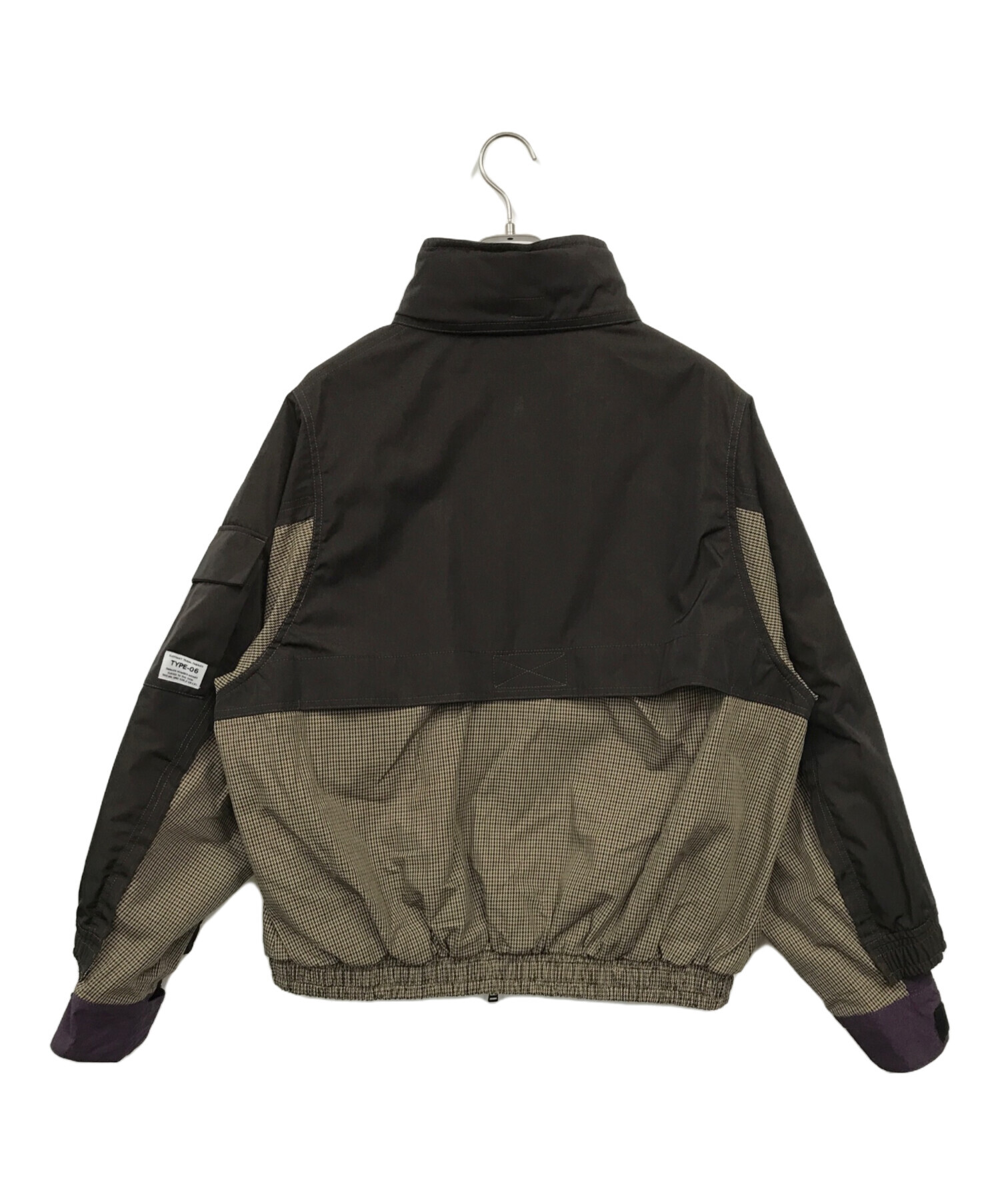 elephant tribal fabrics ナイロン切替ブルゾン 中古・古着通販】elephant TRIBAL fabrics (エレファントトライバル