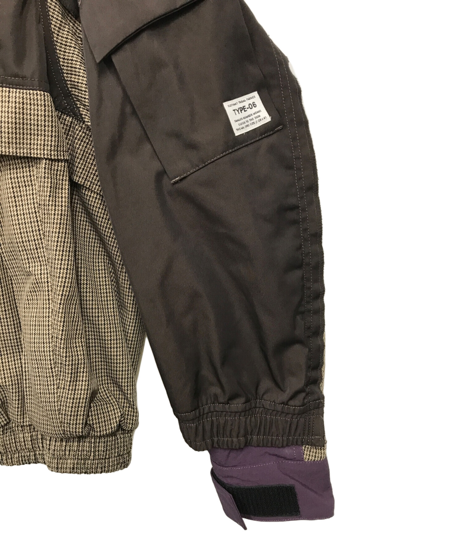 elephant TRIBAL fabrics エレファント・トライバル・ファブリックス ブルゾン メンズ 【古着】【中古】 中古・古着通販】elephant TRIBAL fabrics (エレファントトライバル