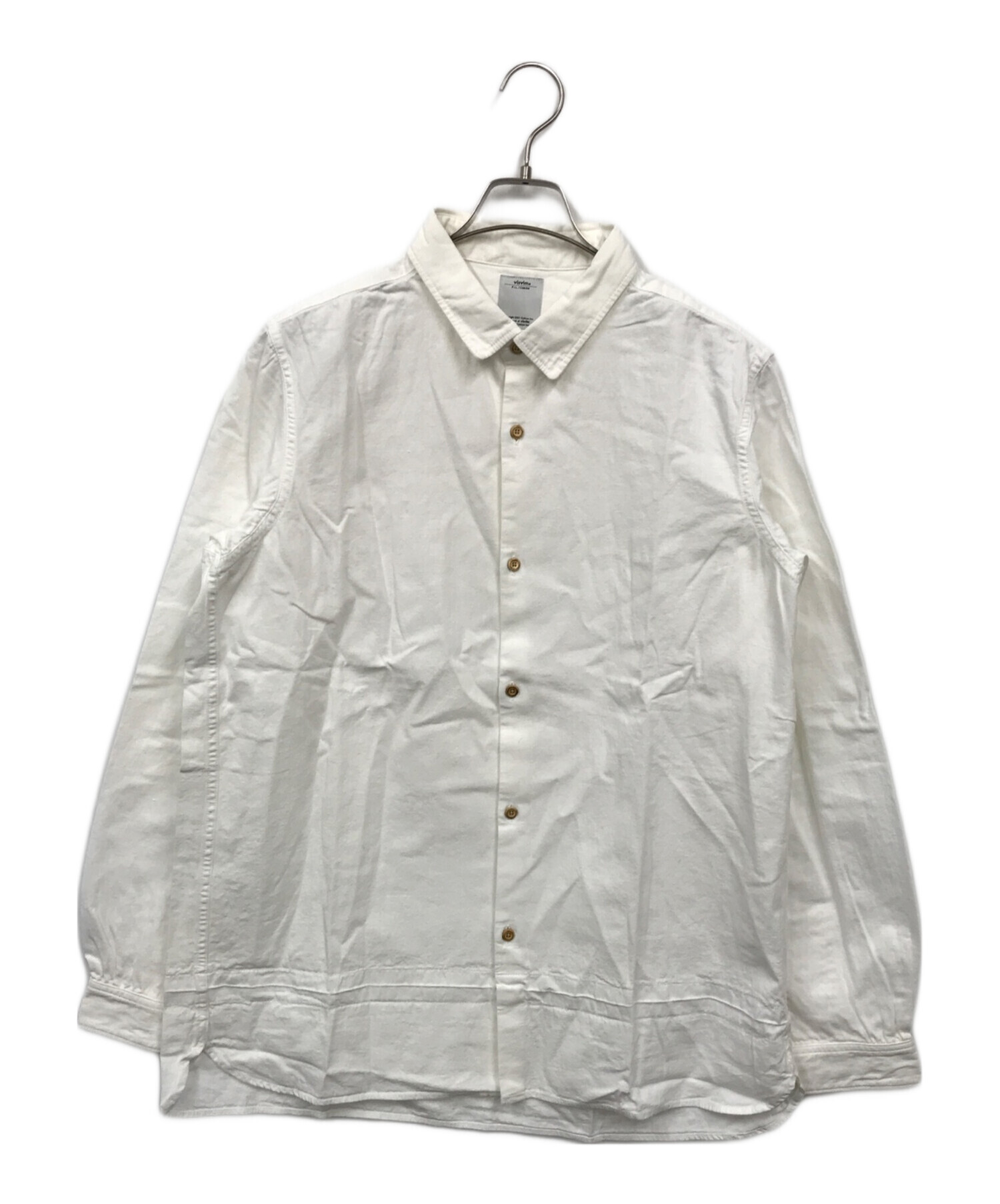 中古・古着通販】VISVIM (ビズビム) ブリーチドロングライダーシャツ  