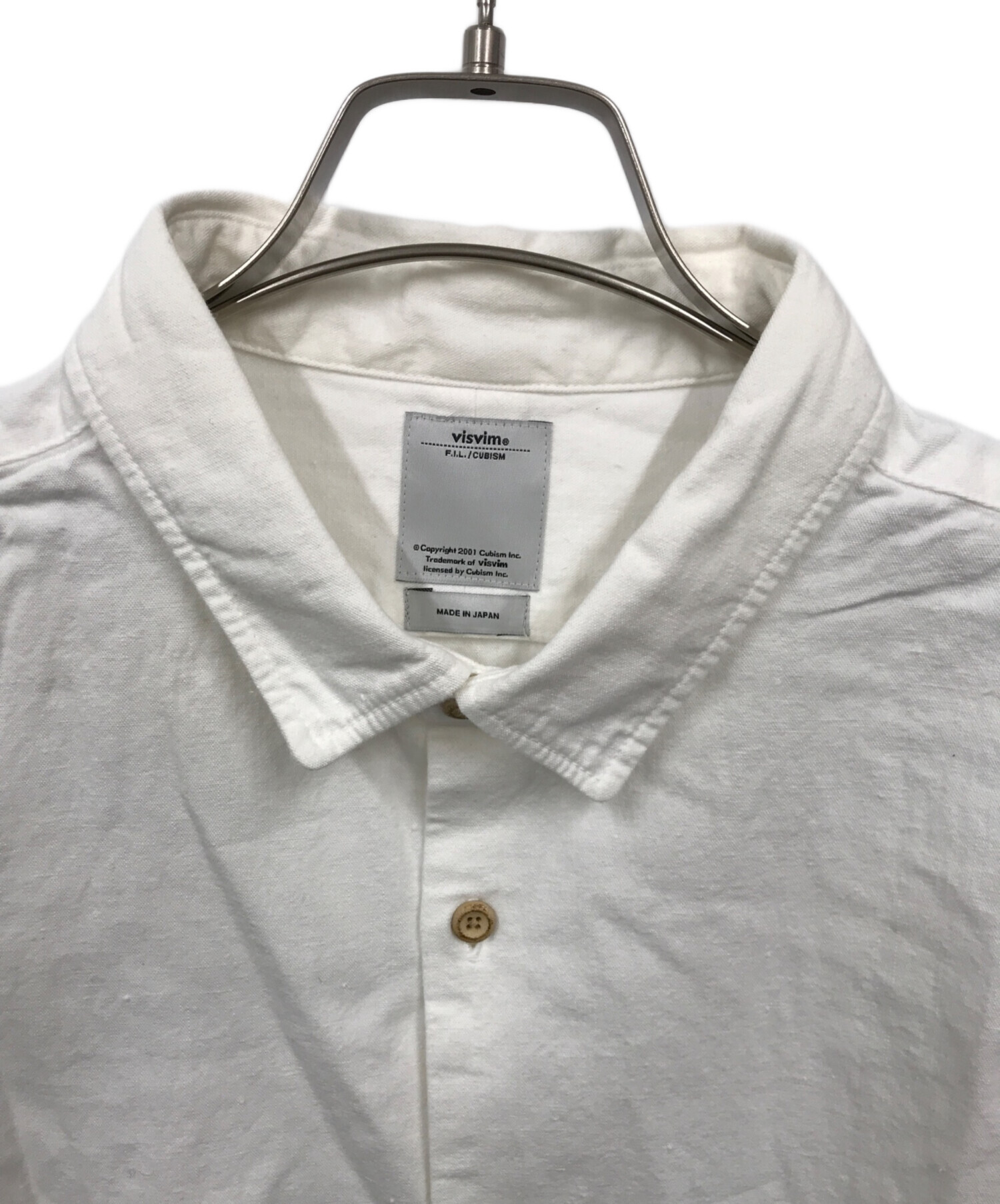 中古・古着通販】VISVIM (ビズビム) ブリーチドロングライダーシャツ  