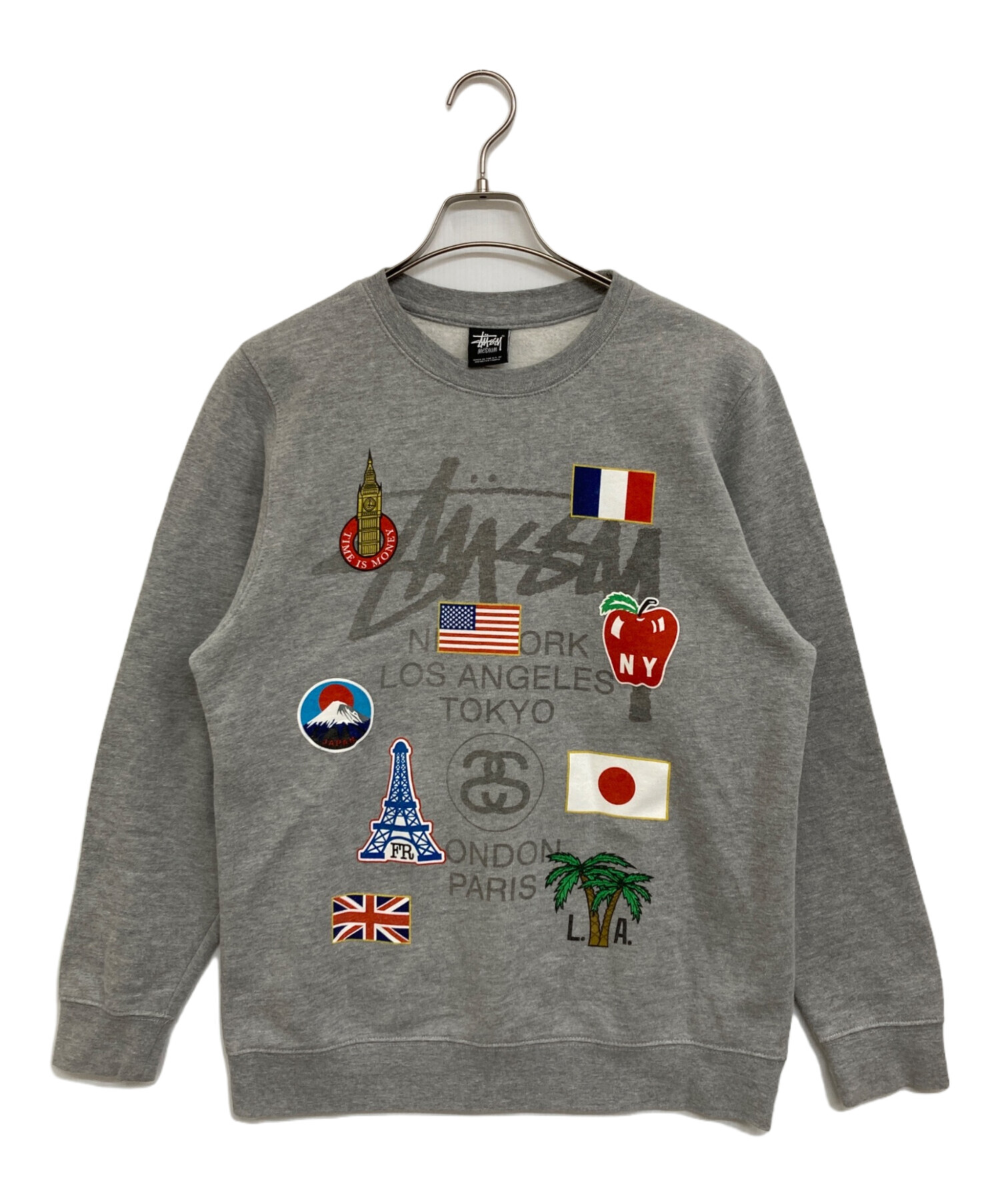 中古・古着通販】stussy (ステューシー) ワールドツアースウェット