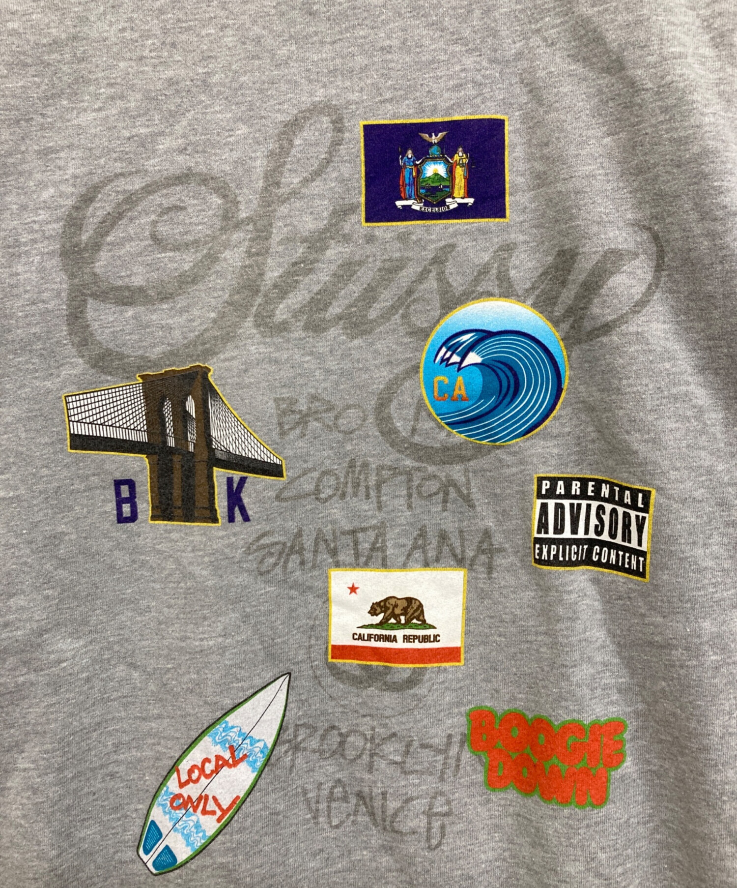 中古・古着通販】stussy (ステューシー) ワールドツアースウェット