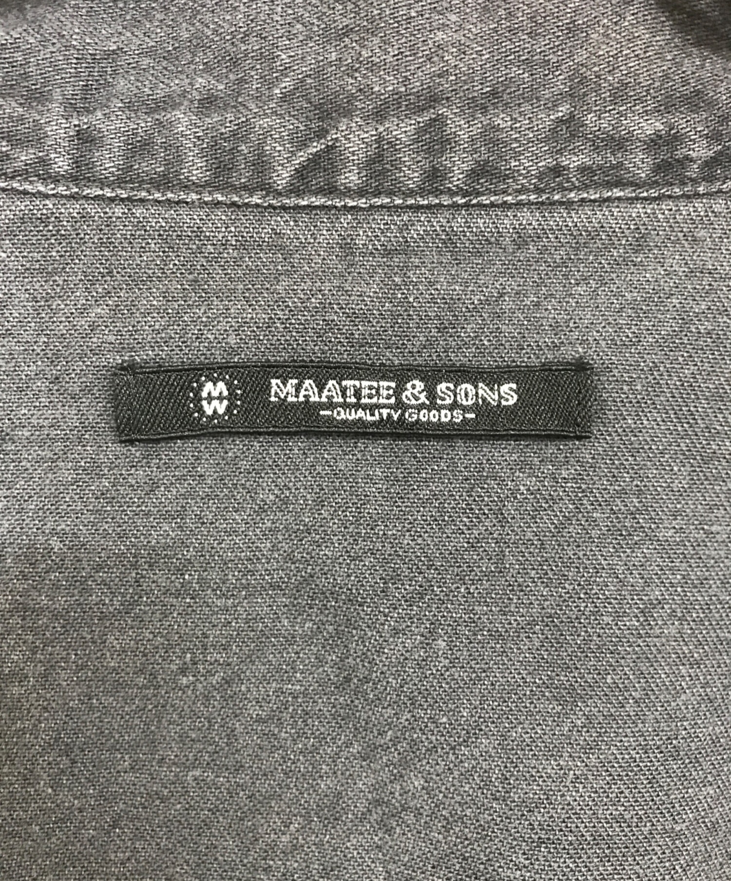 中古・古着通販】MAATEE&SONS (マーティーアンドサンズ) チグハグ
