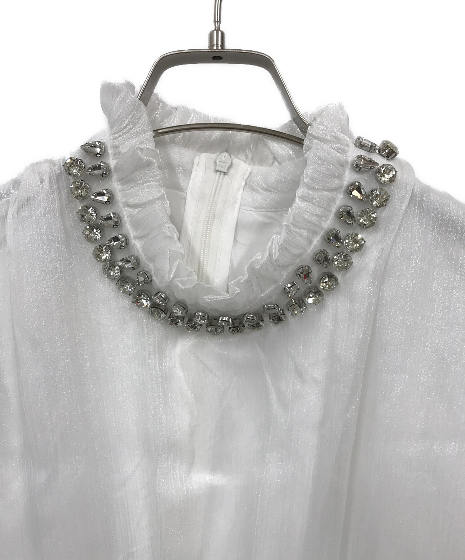 中古・古着通販】miss rosier (ミスロジア) ワンピース ホワイト