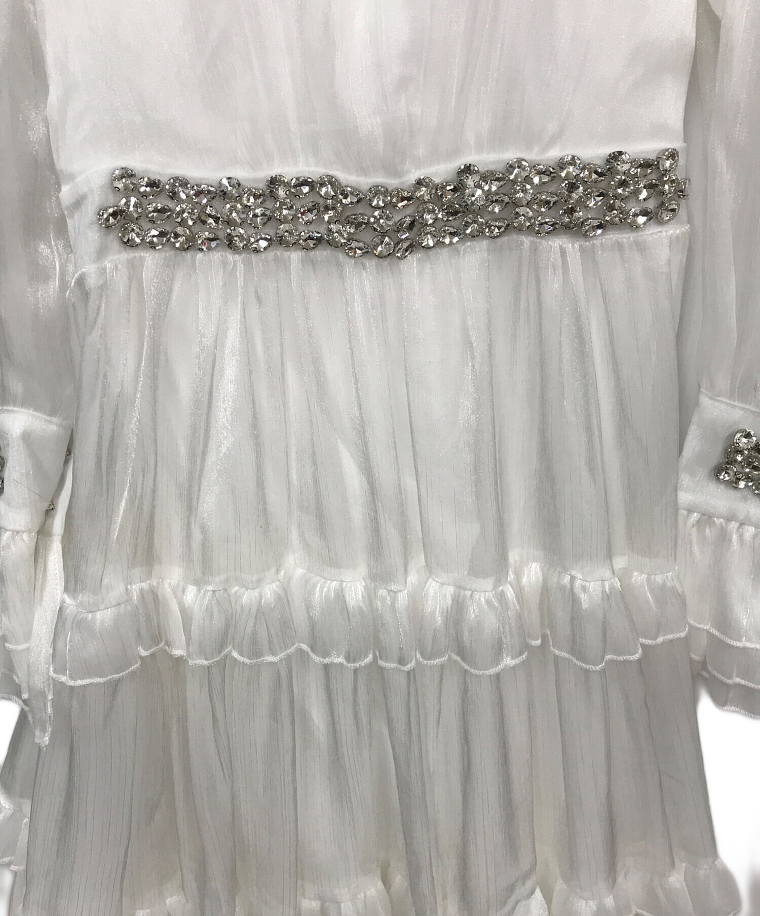 中古・古着通販】miss rosier (ミスロジア) ワンピース ホワイト