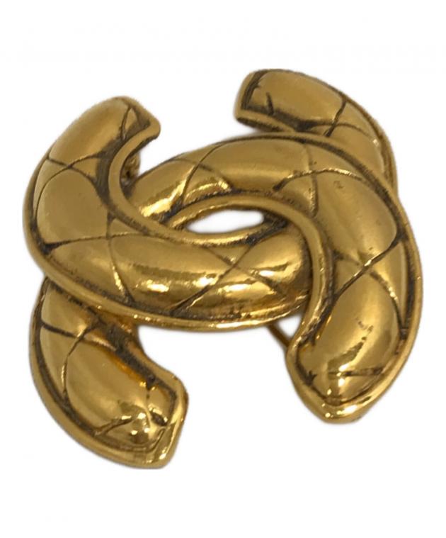 【 近年モデル 】 シャネル　ココマーク　カチューシャ　ゴールド金具　箱付き 近年モデル 】 シャネル ココマーク カチューシャ ゴールド金具