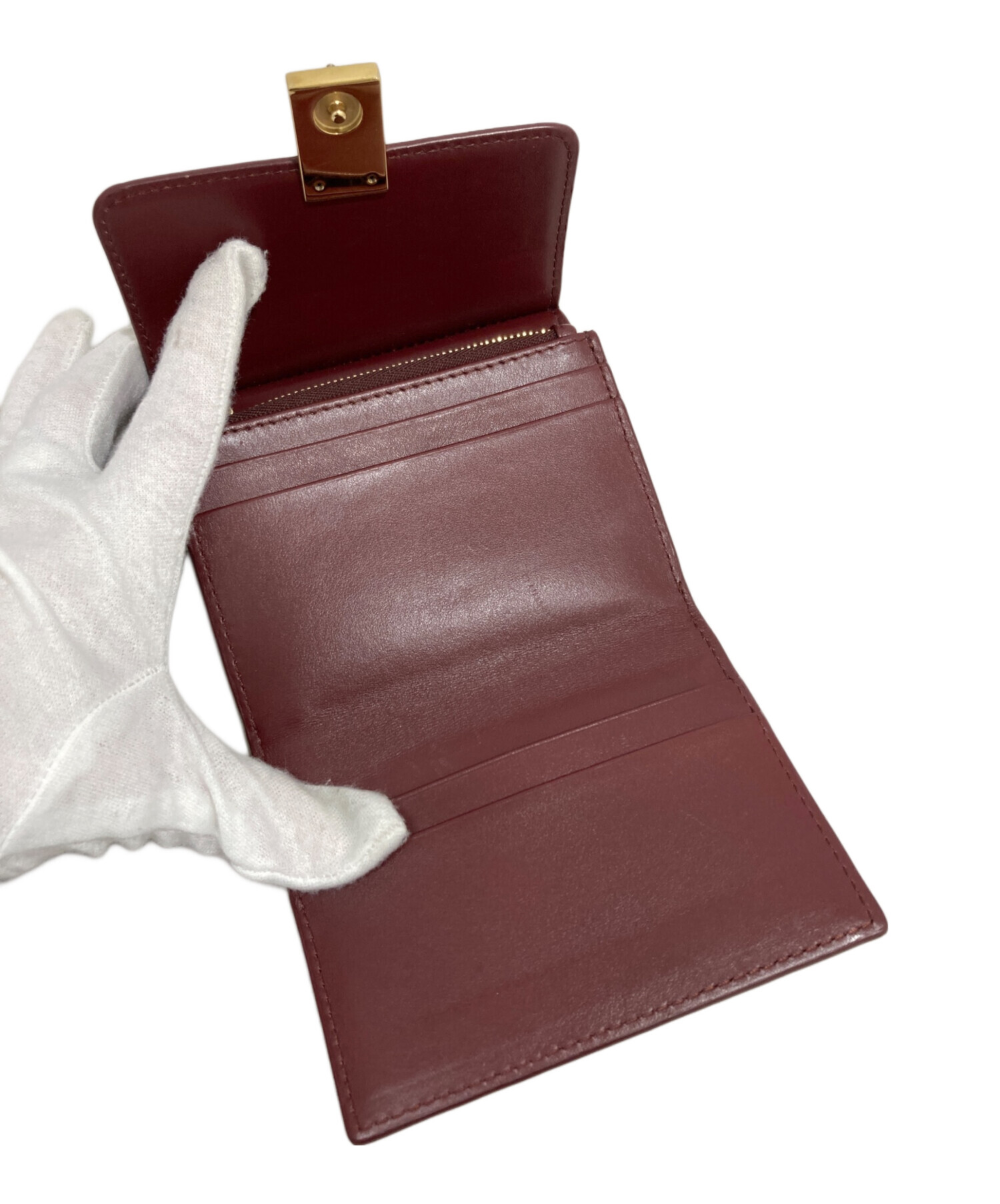 中古・古着通販】POLENE (ポレーヌ) 財布 レッド｜ブランド・古着通販