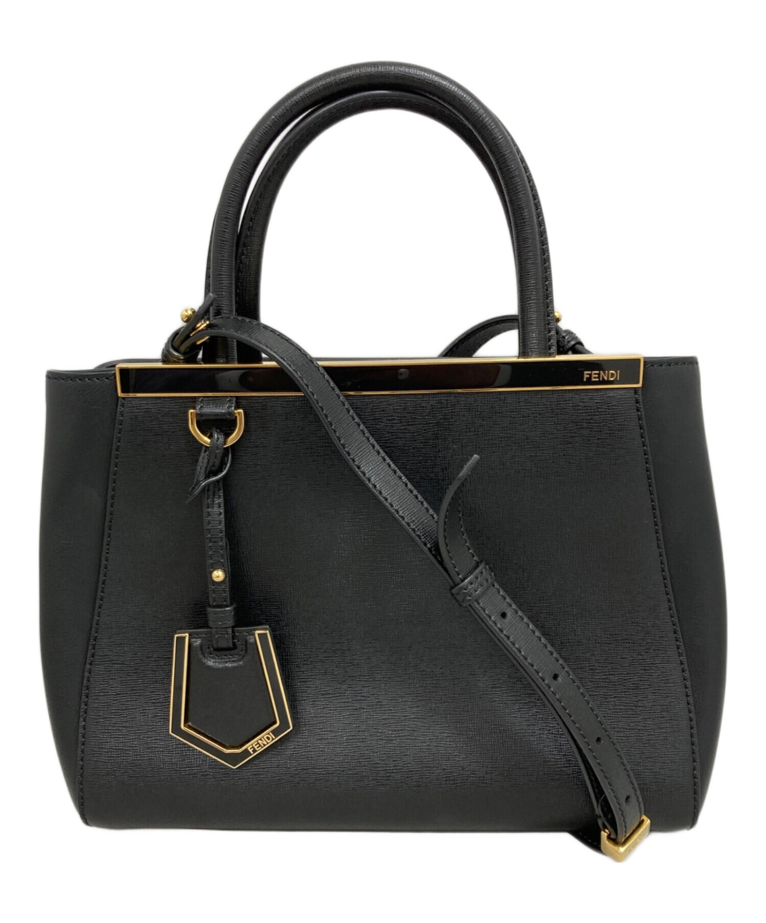 中古・古着通販】FENDI (フェンディ) 2WAYバッグ ブラック｜ブランド  