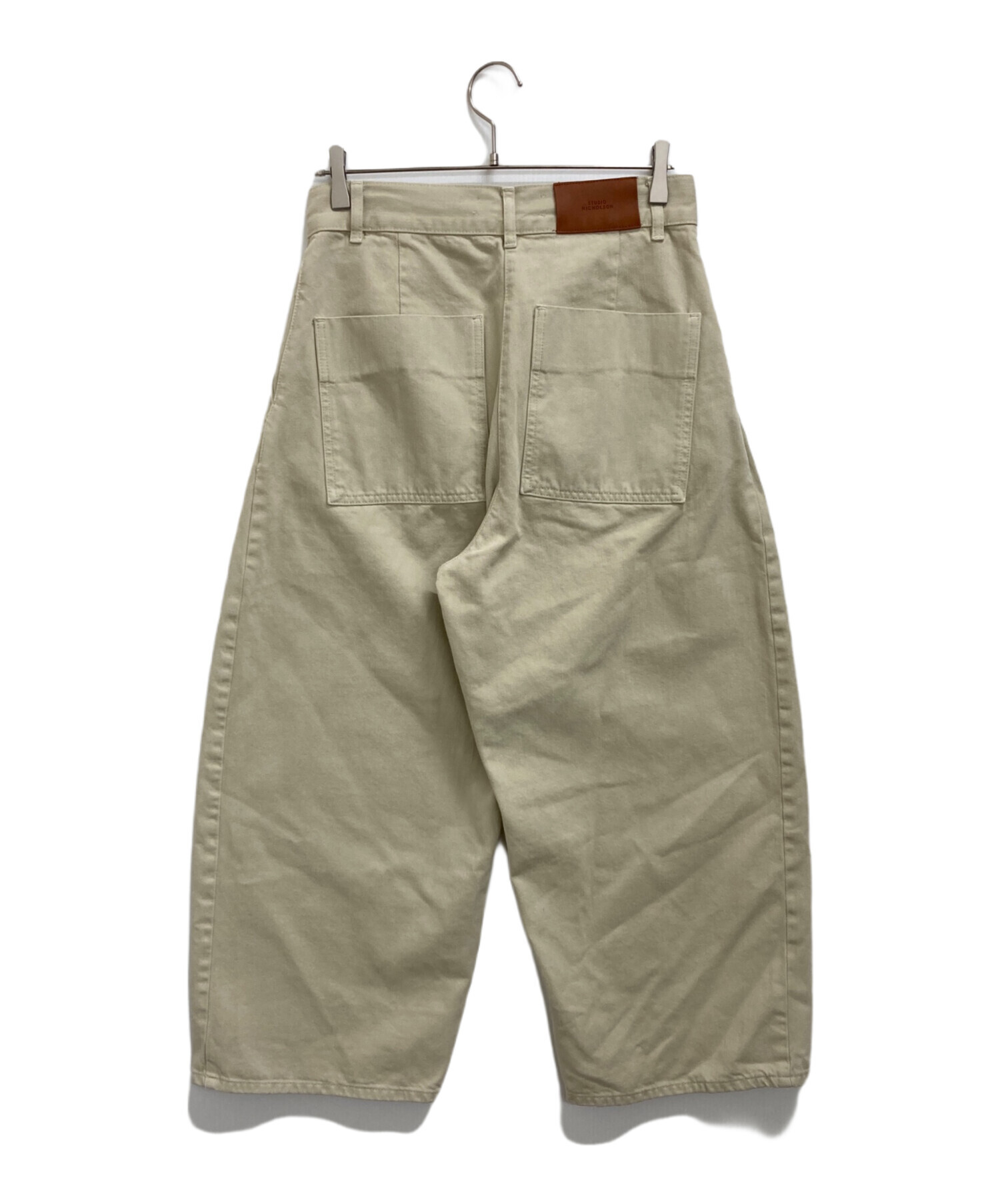 スタジオニコルソン 52-10-741021 wide crop pant 中古・古着通販】STUDIO NICHOLSON (スタジオ ニコルソン) wide crop