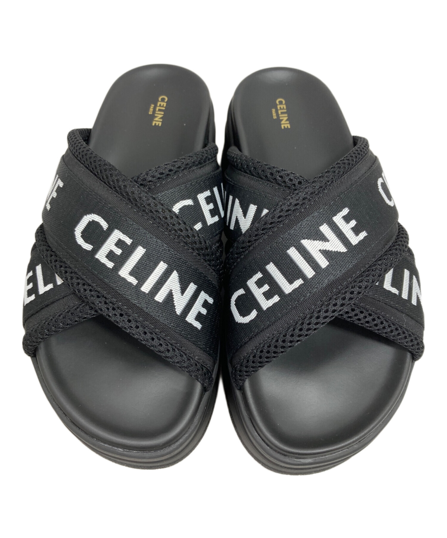 中古・古着通販】CELINE (セリーヌ) ブロックスライドサンダル 