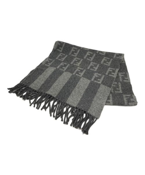 中古・古着通販】FENDI (フェンディ) マフラー グレー｜ブランド・古着