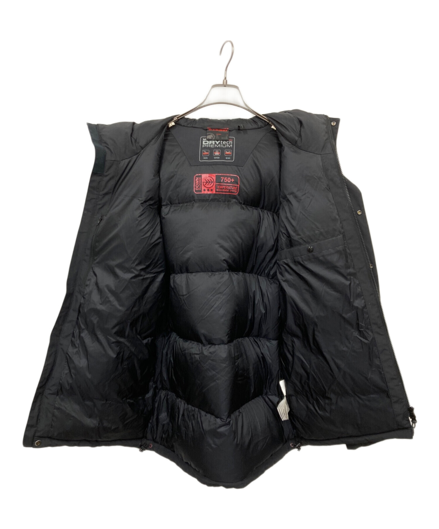 中古・古着通販】MAMMUT (マムート) ダウンジャケット ブラック サイズ