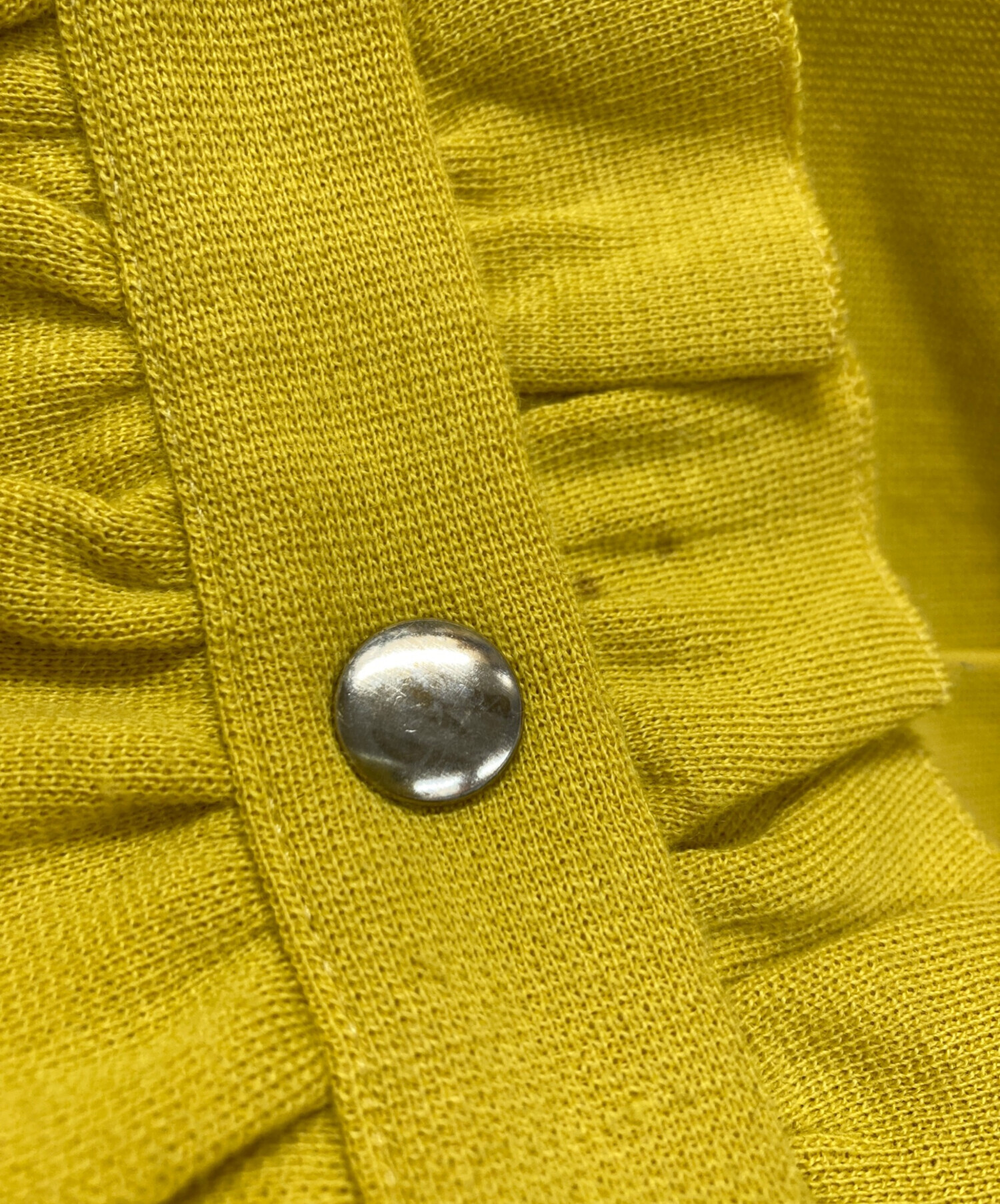 中古・古着通販】MARNI (マルニ) フリルブラウス イエロー サイズ:38 