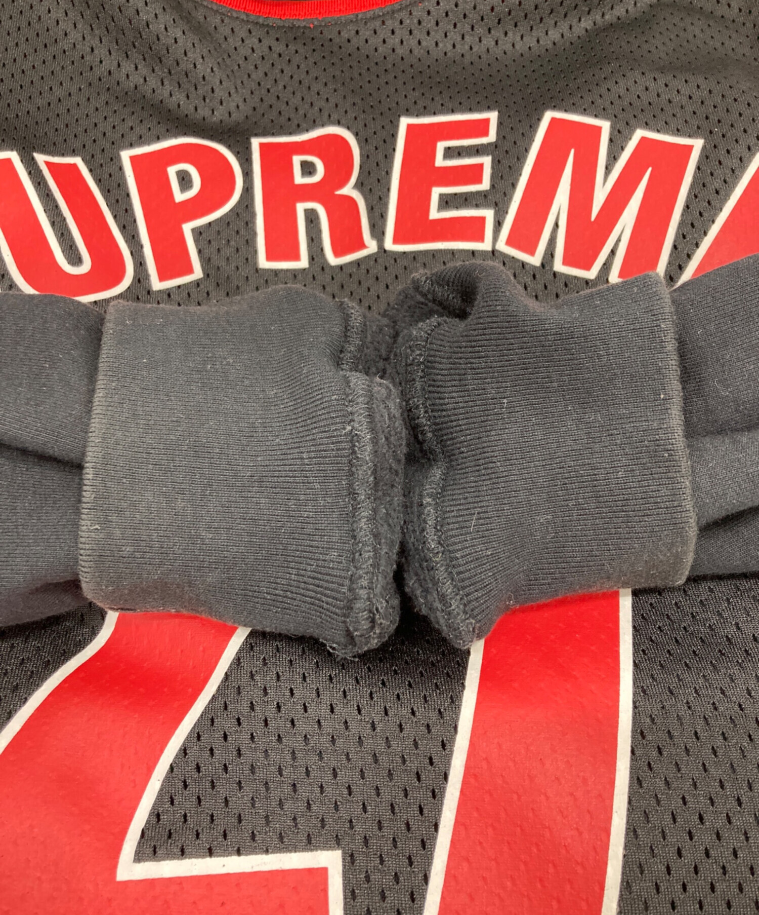 中古・古着通販】SUPREME (シュプリーム) Basketball Jersey Hooded 
