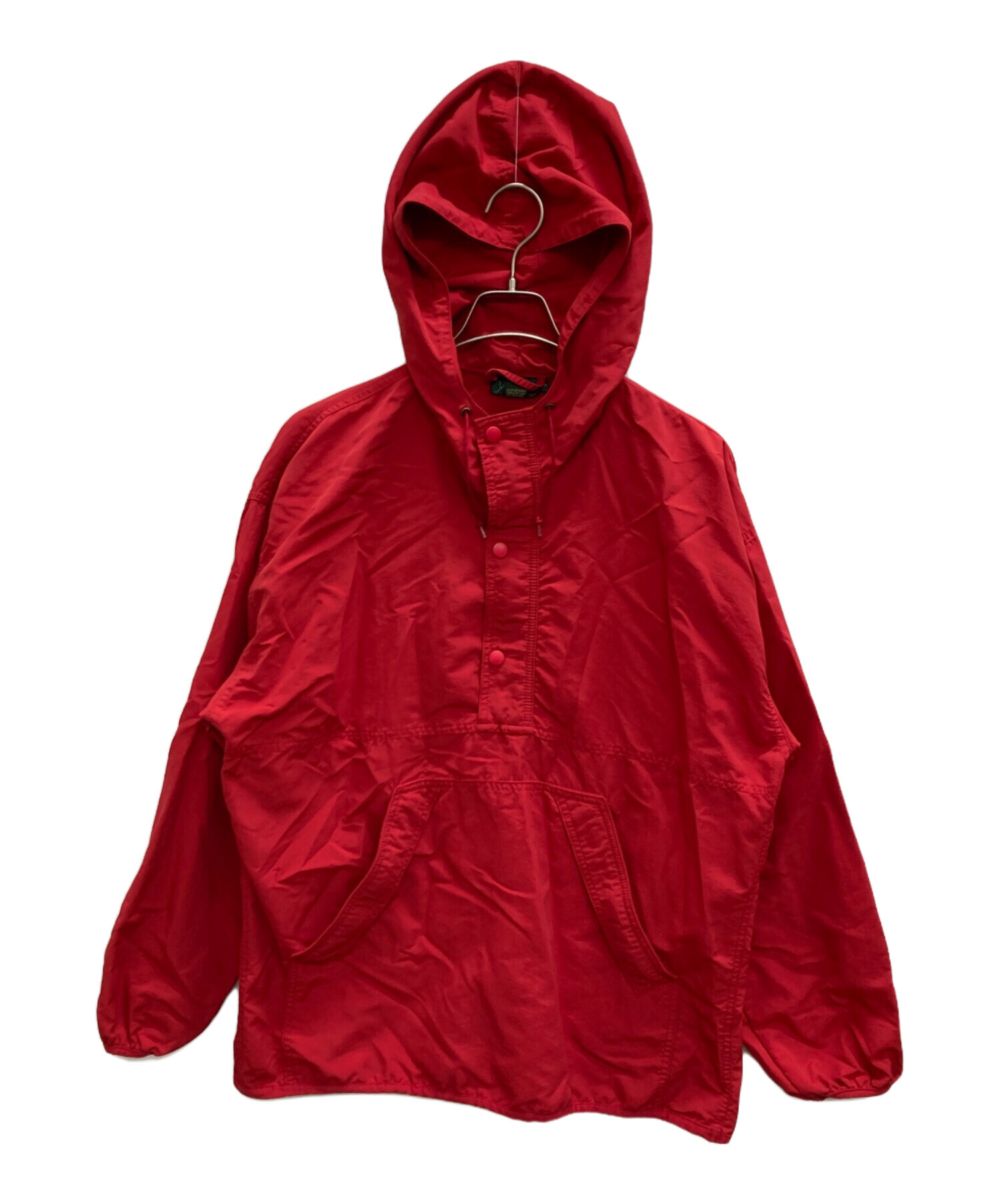 Ｊ.CREW アノラックパーカー 90s J.CREW ジェイクルー アノラックパーカー ナイロン ブラック XS