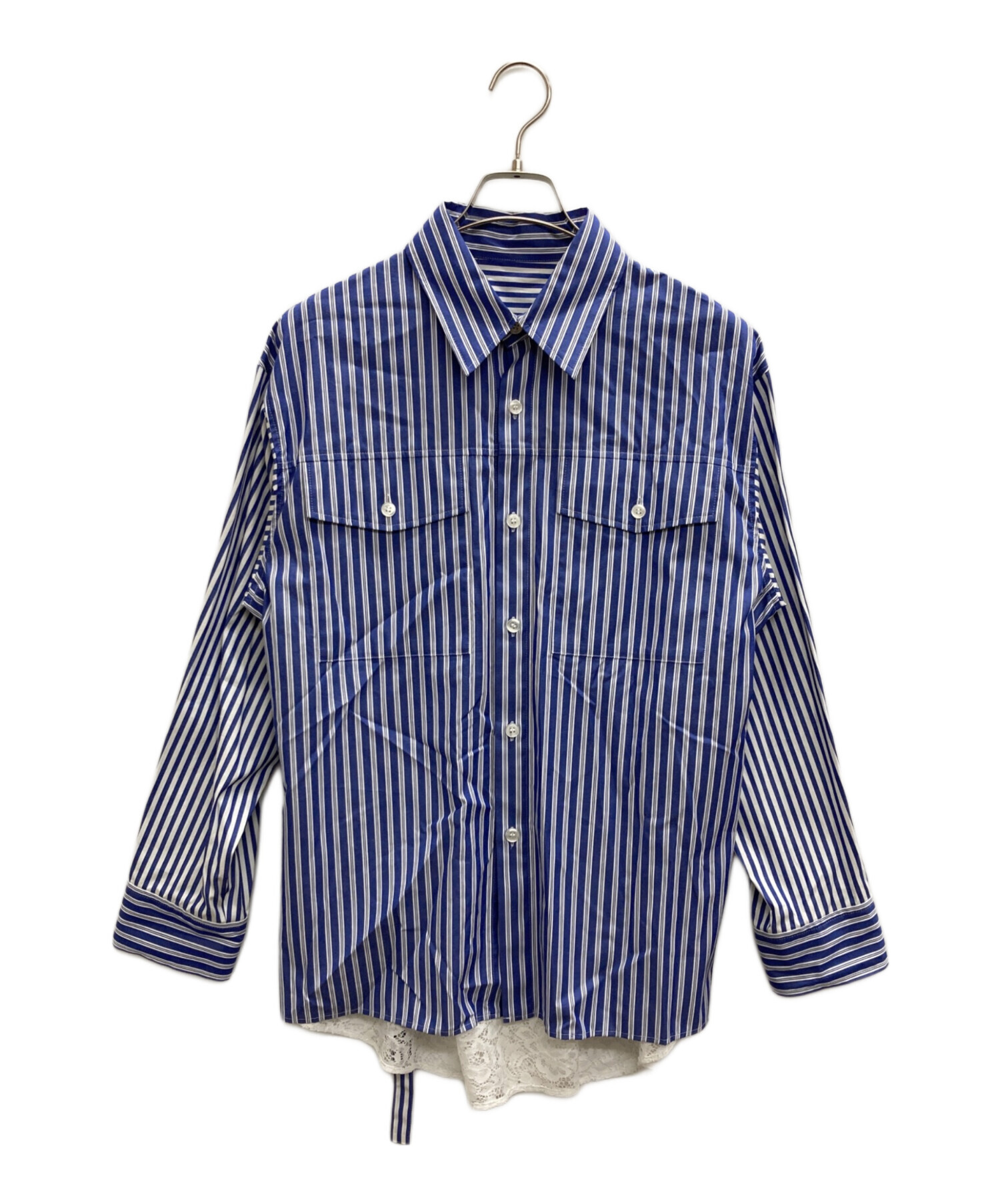 中古・古着通販】Lois CRAYON (ロイスクレヨン) シャツ ブルー サイズ