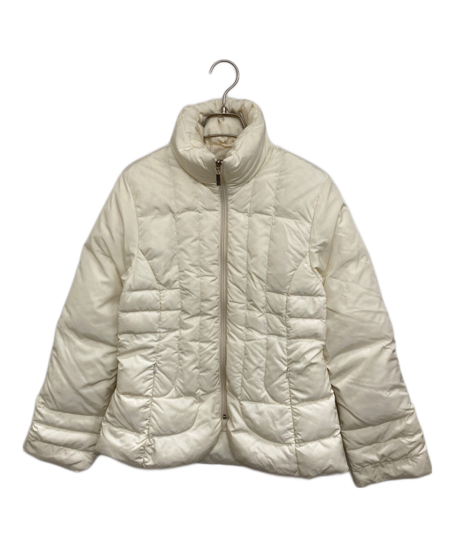 中古・古着通販】MONCLER (モンクレール) ダウンジャケット アイボリー 