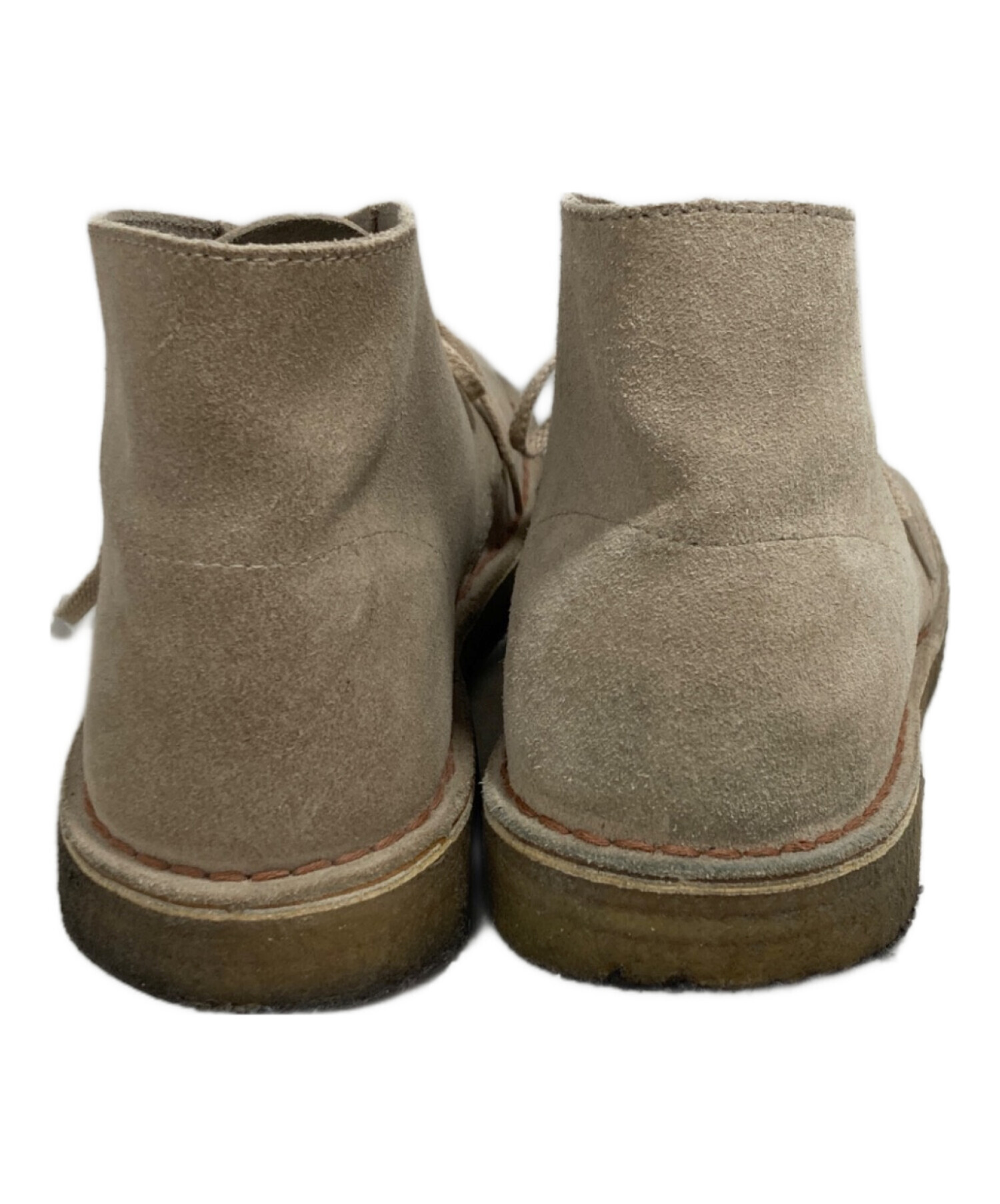 中古・古着通販】CLARKS (クラークス) デザートブーツ ベージュ サイズ