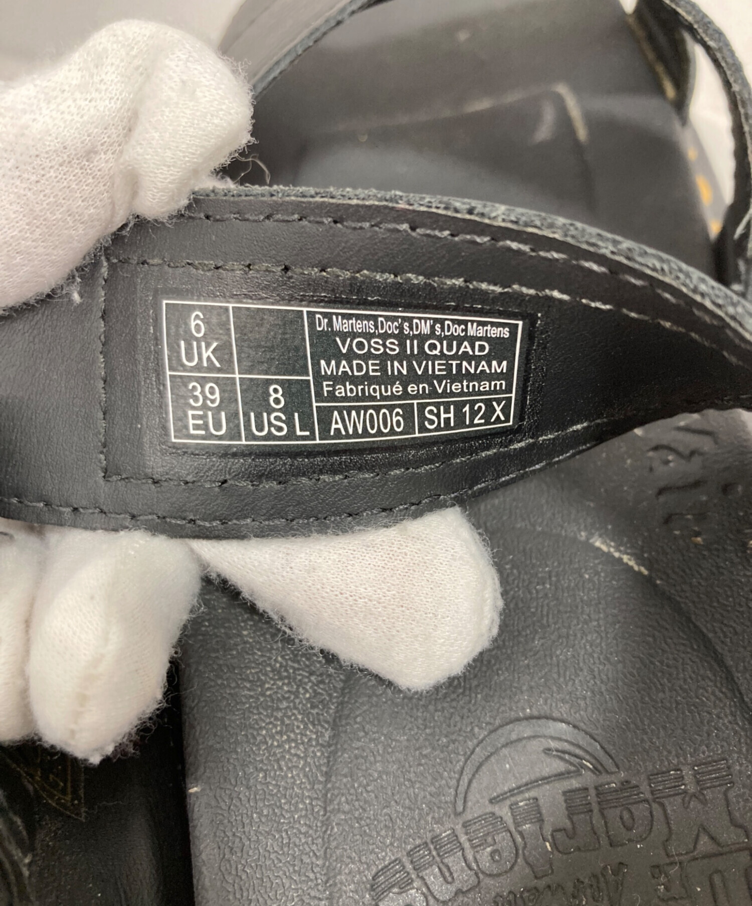 中古・古着通販】Dr.Martens (ドクターマーチン) 厚底サンダル