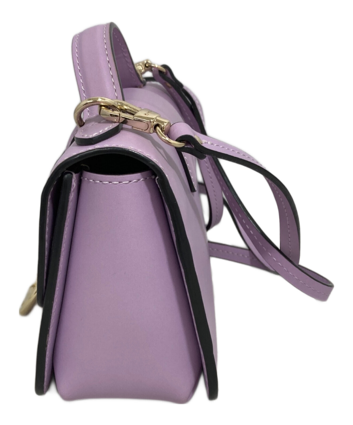 中古・古着通販】LONGCHAMP (ロンシャン) ショルダーバッグ パープル