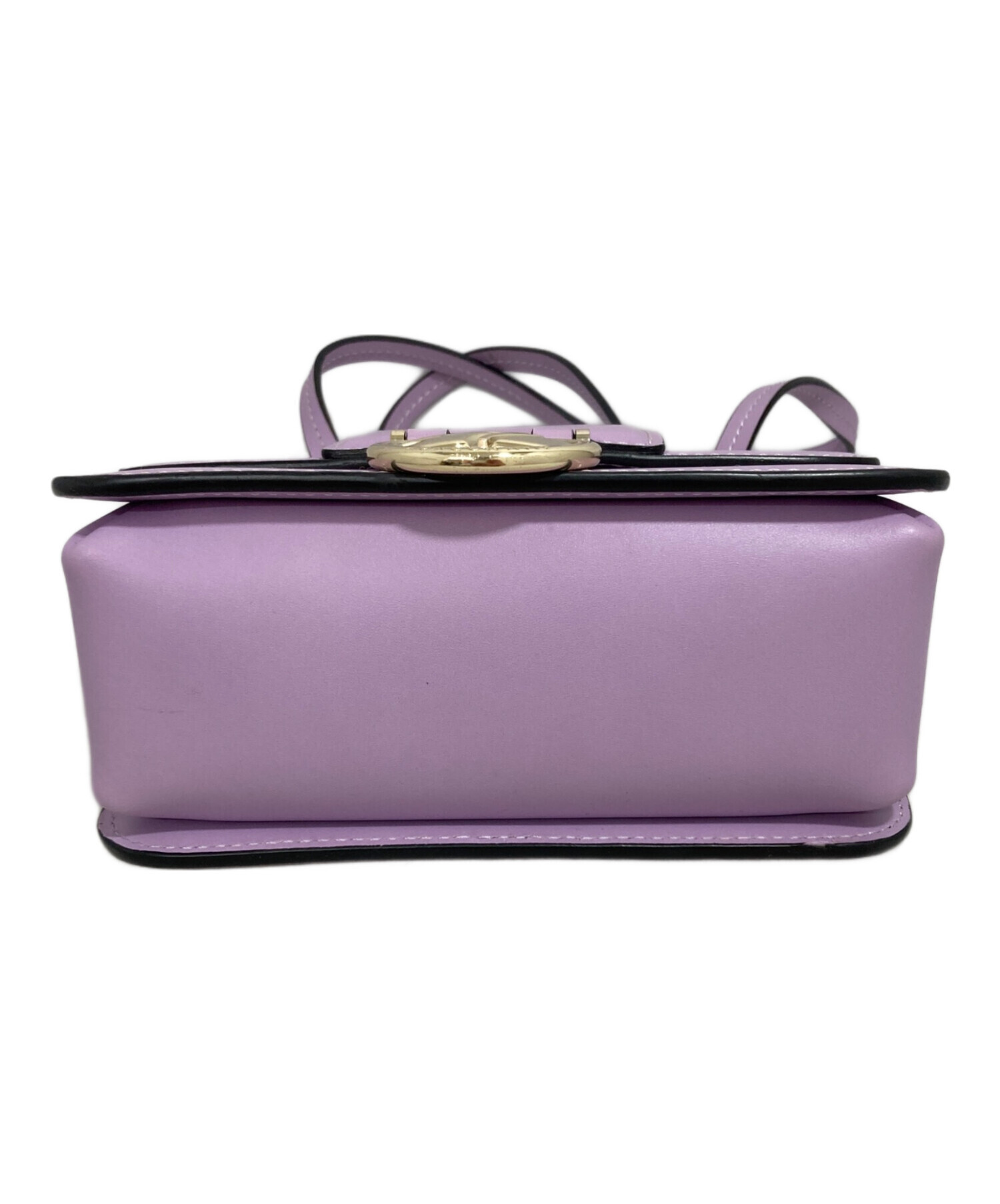 【大人気】Longchamp ロンシャン　2way ショルダー　パープル　良品 中古・古着通販】LONGCHAMP (ロンシャン) ショルダーバッグ パープル